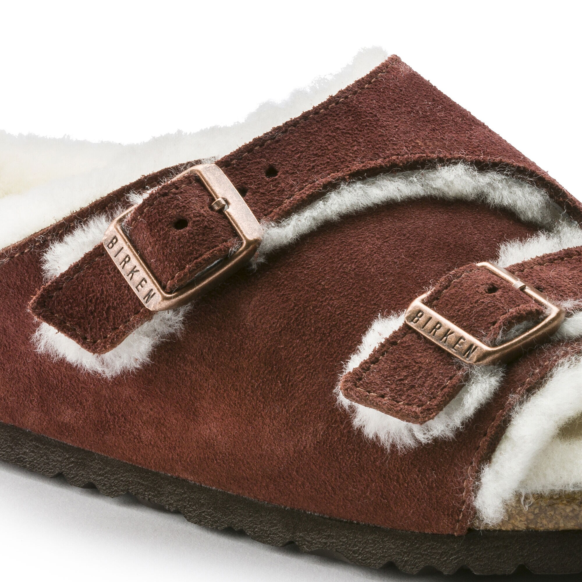 Birkenstock zurich sale shearling sandals