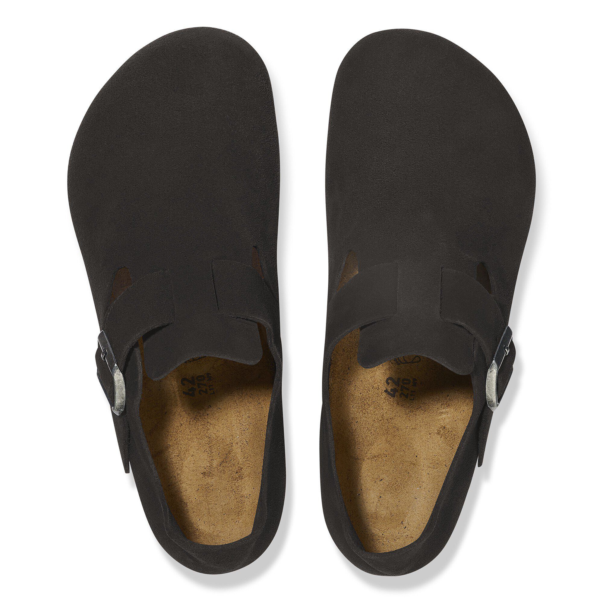 London Suede Leather Black | BIRKENSTOCK
