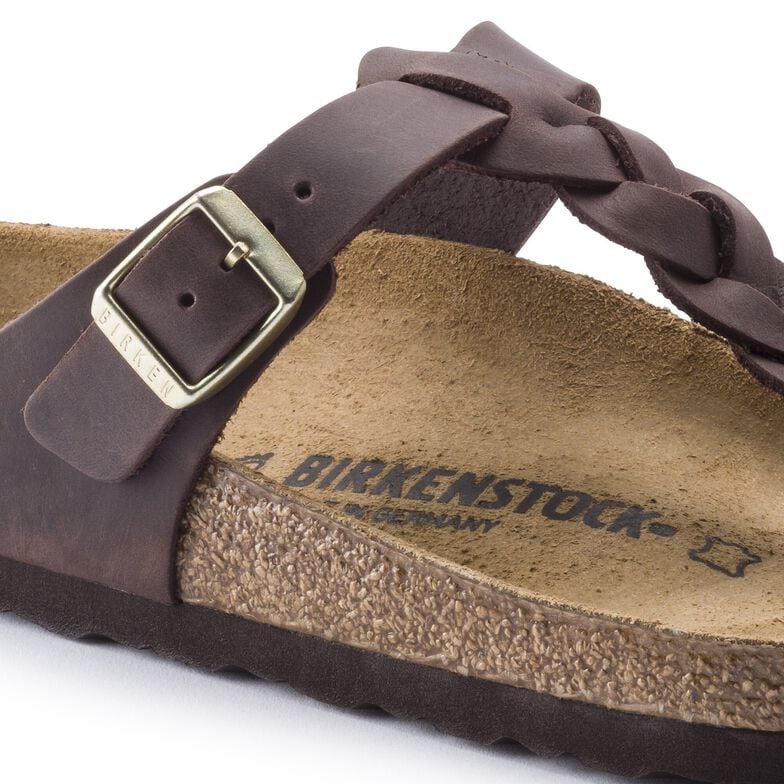 Gizeh Braided Natural Leather Oiled