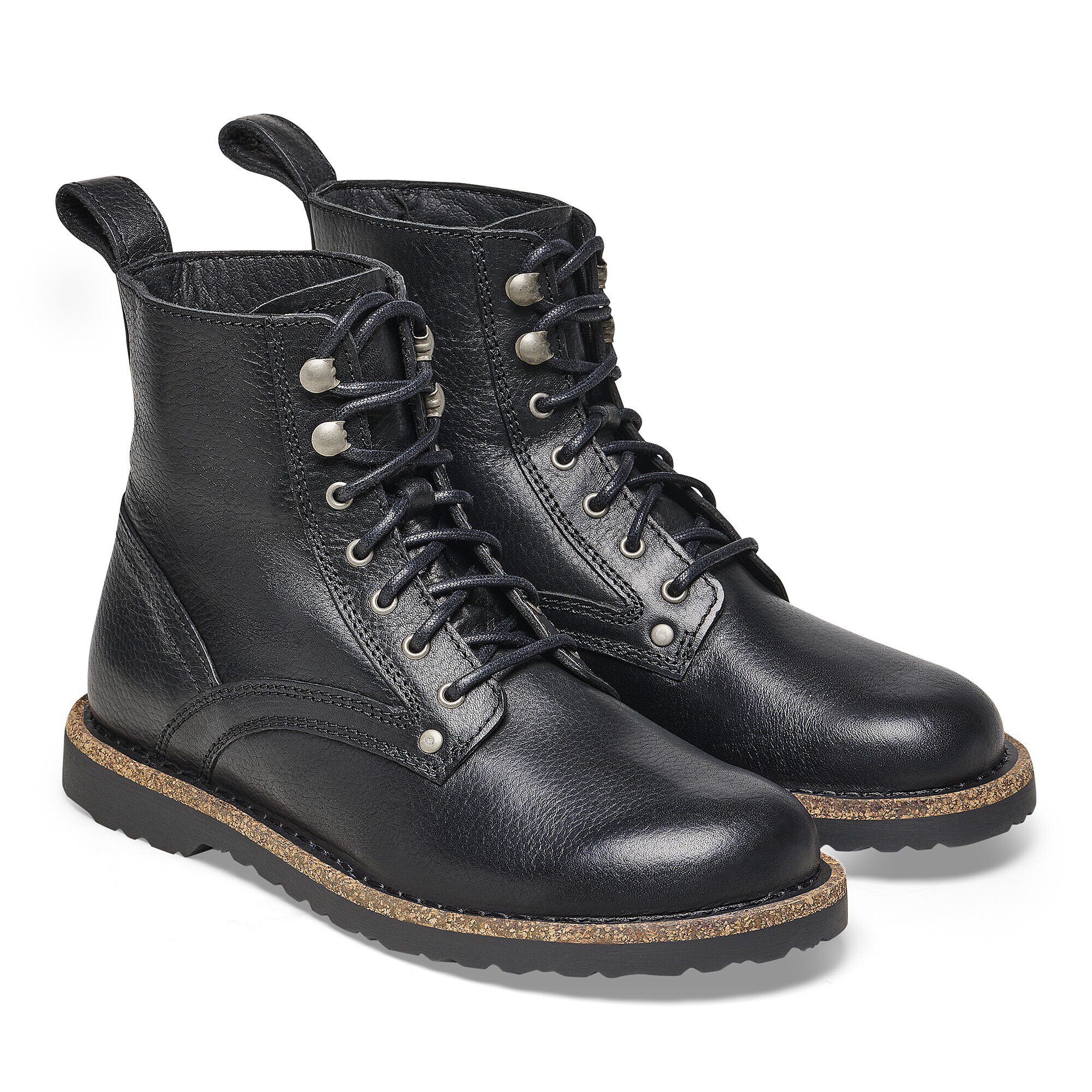 Natural leather boots discount