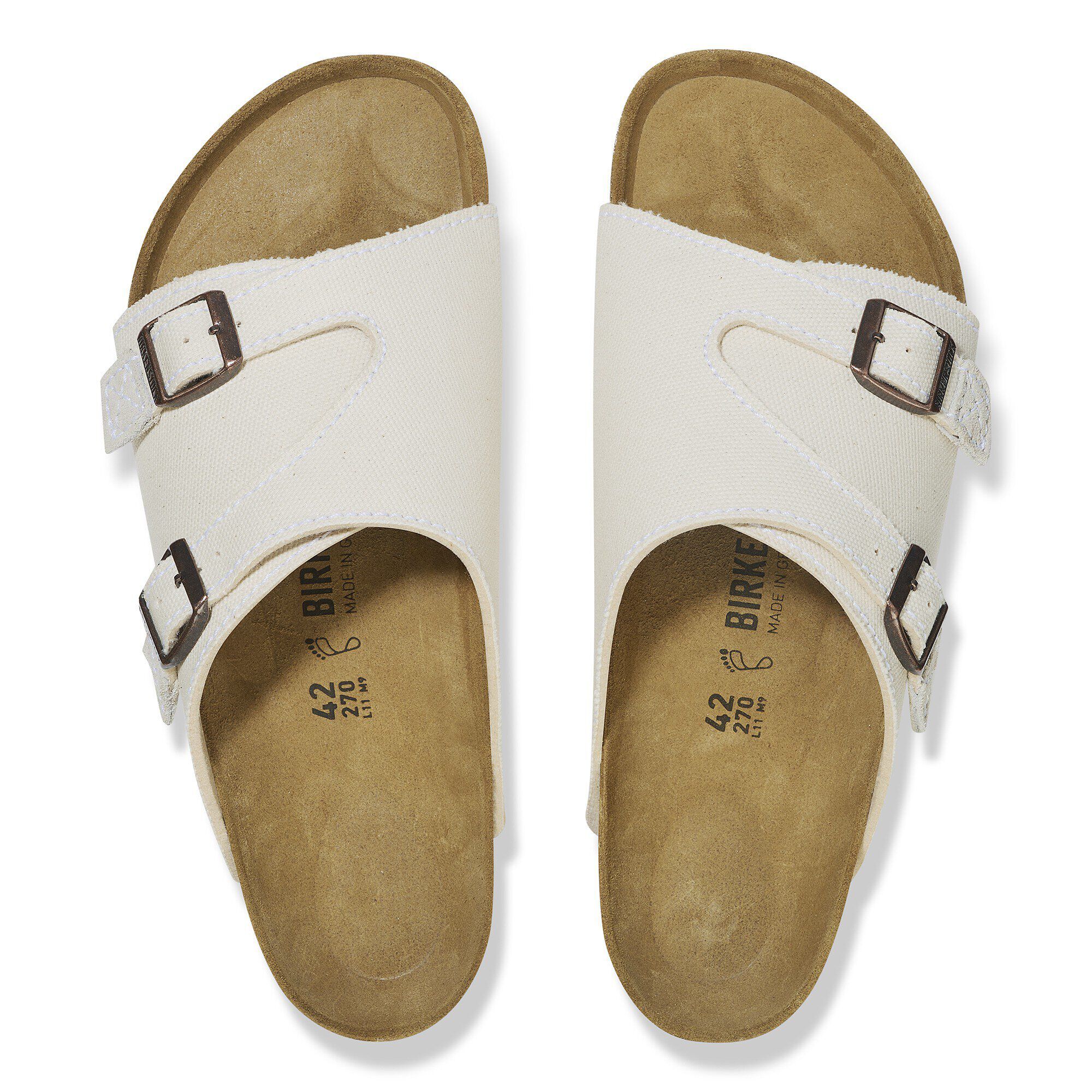 靴 TATAMI Zurich Zürich Canvas Natural Fibre Eggshell | BIRKENSTOCK