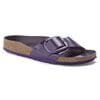  Madrid Big Buckle Natural Leather Patent
