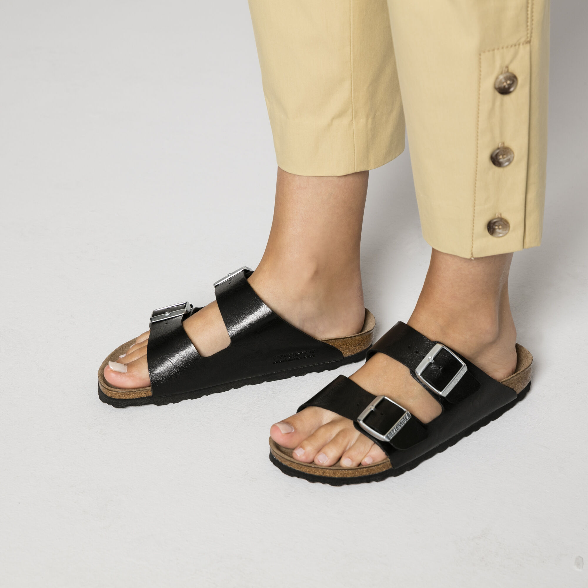 Birkenstock arizona discount graceful licorice