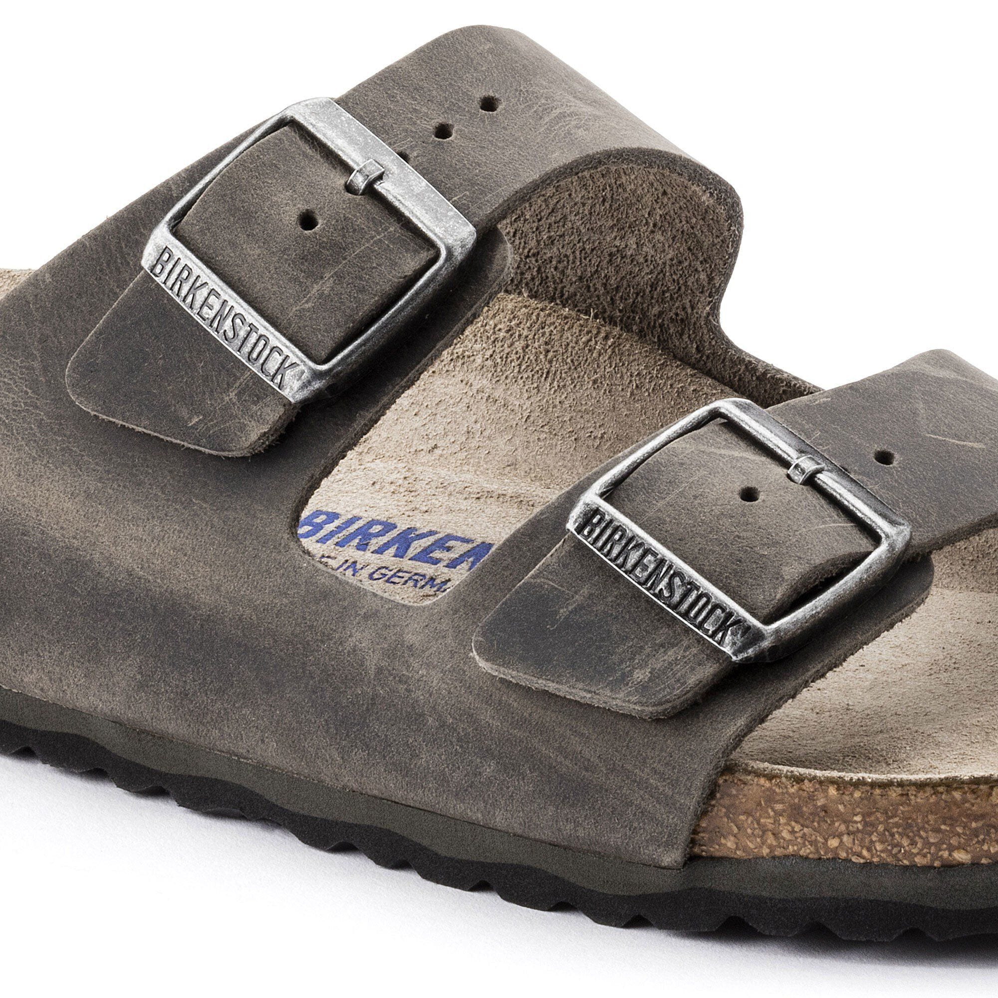 Birkenstock arizona iron soft footbed sale