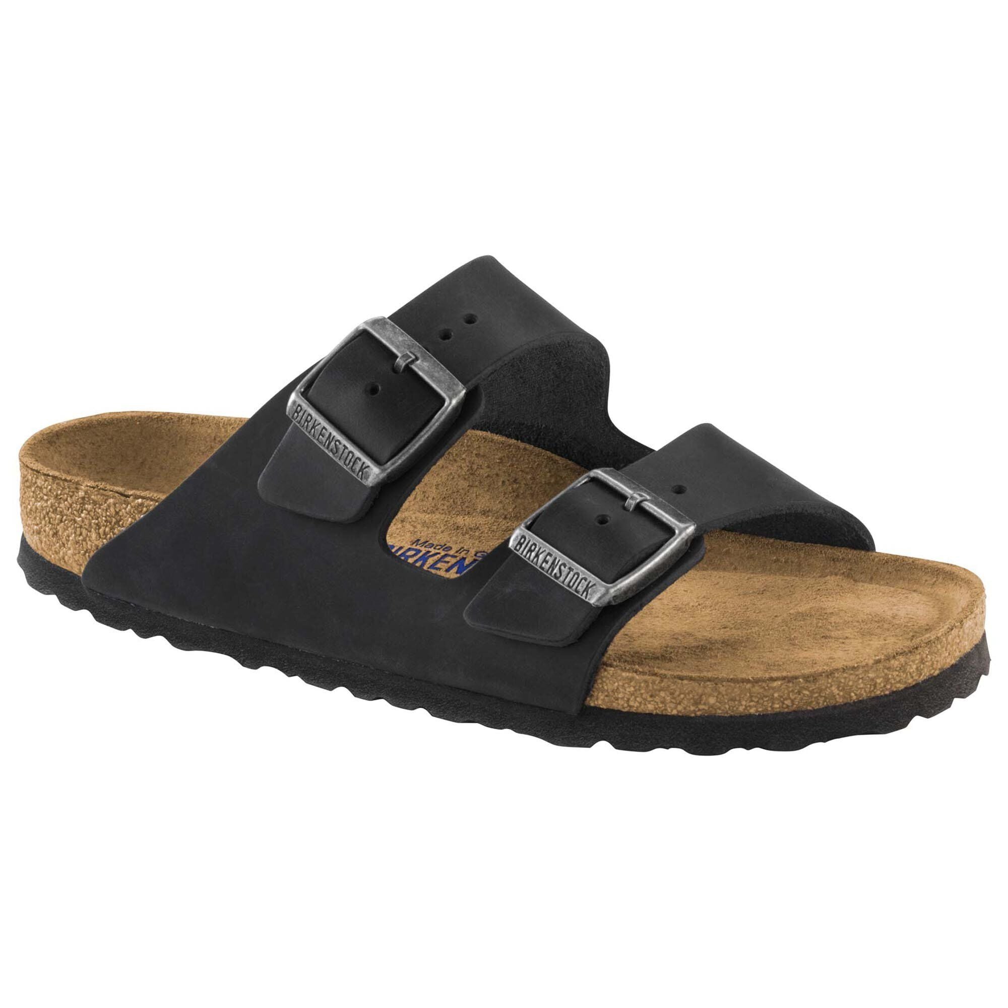 Birkenstock arizona soft clearance footbed nubuck leather