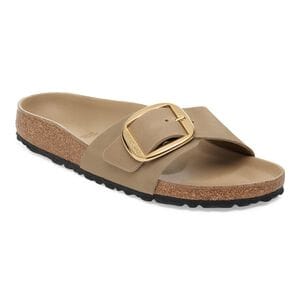 Madrid Big Buckle Natural Leather Oiled