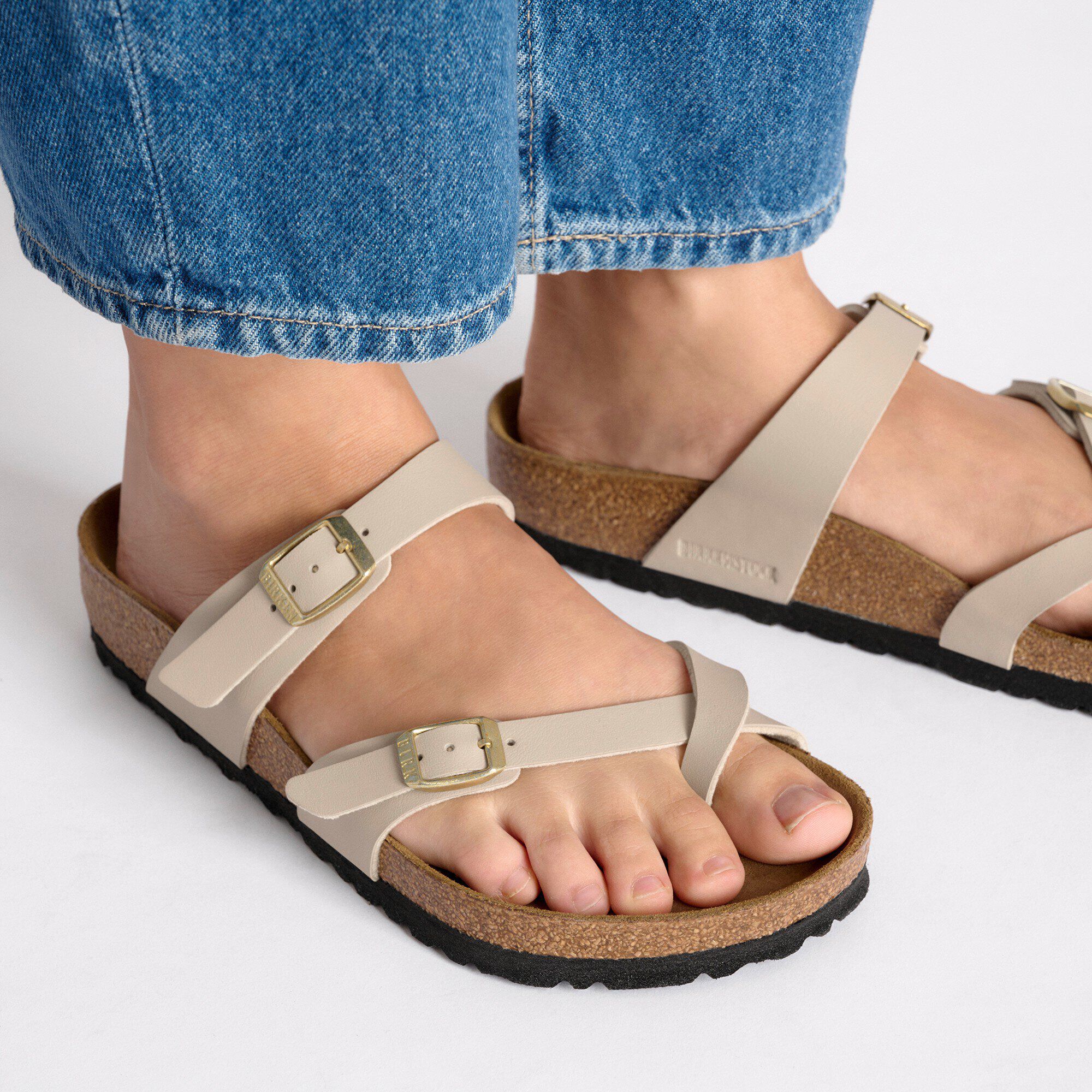 サンダル・ミュール BIRKENSTOCK SLIPPER (1029496 SANDCASTLE) Sandal woman 1029496 TOKIO SANDCASTLE BIRKENSTOCK