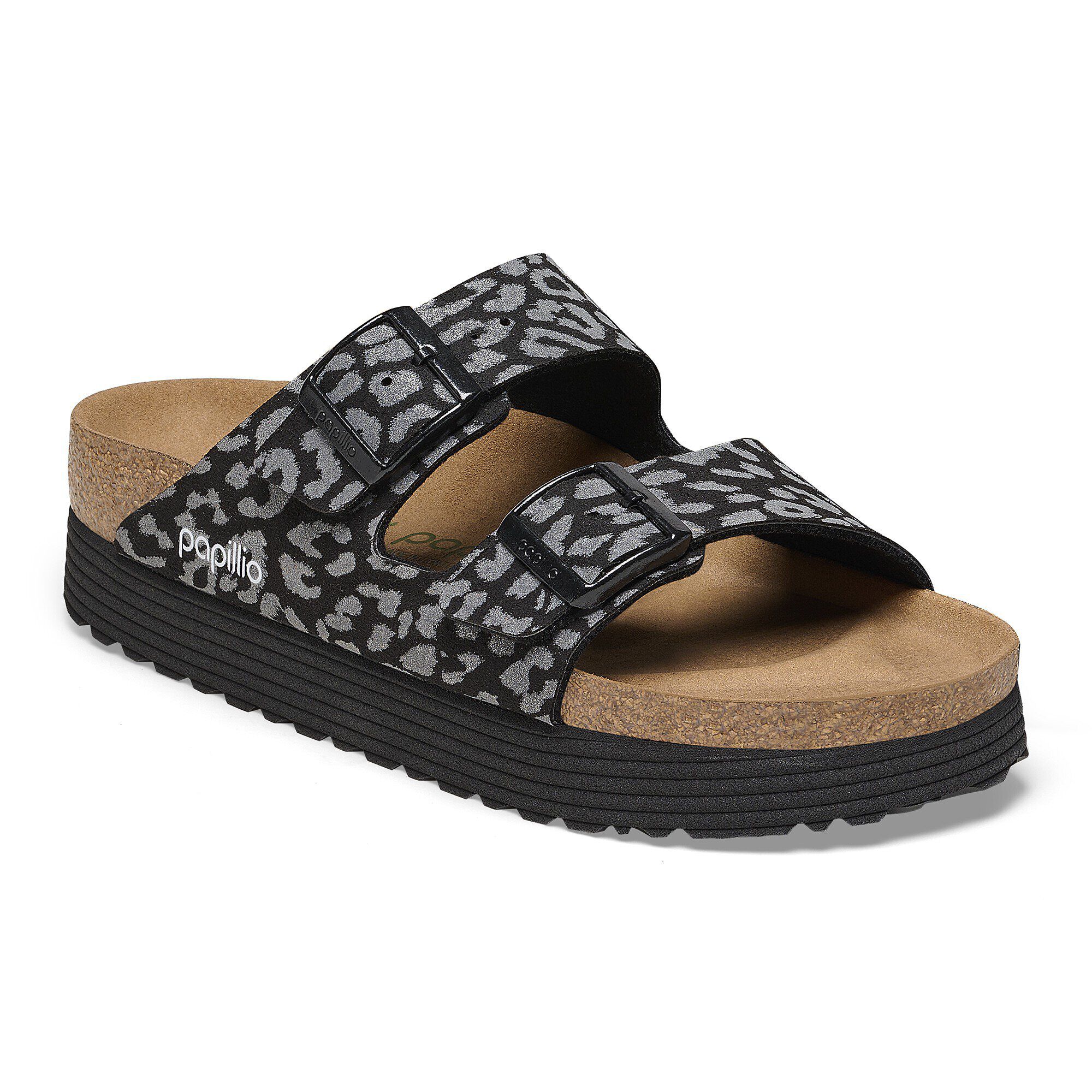 福袋 公式 Arizona Platform Leopard Reflective Microfiber-Synthetic-Mix 靴