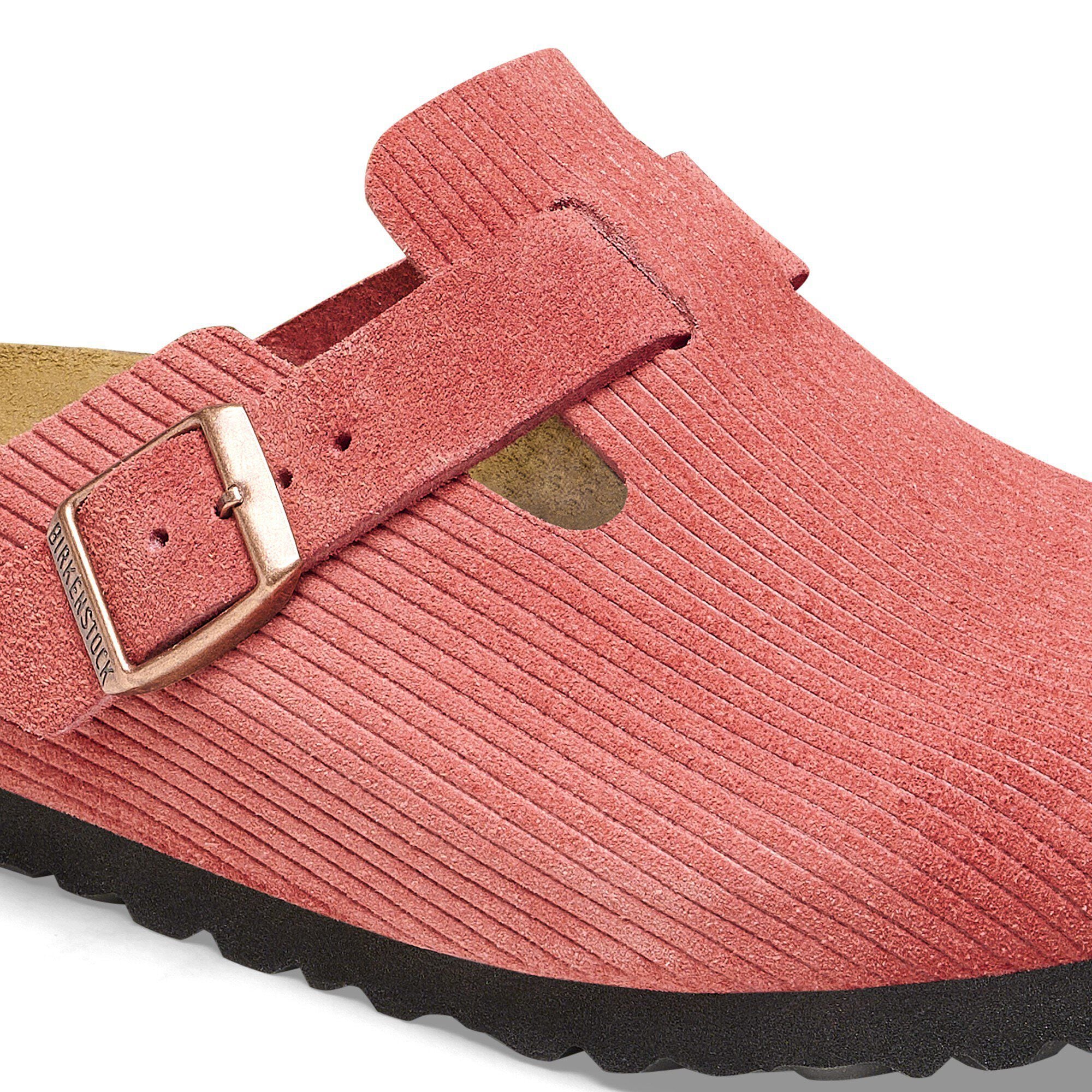 Red birkenstock clogs store