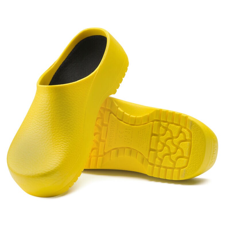 birkenstock plastique jaune