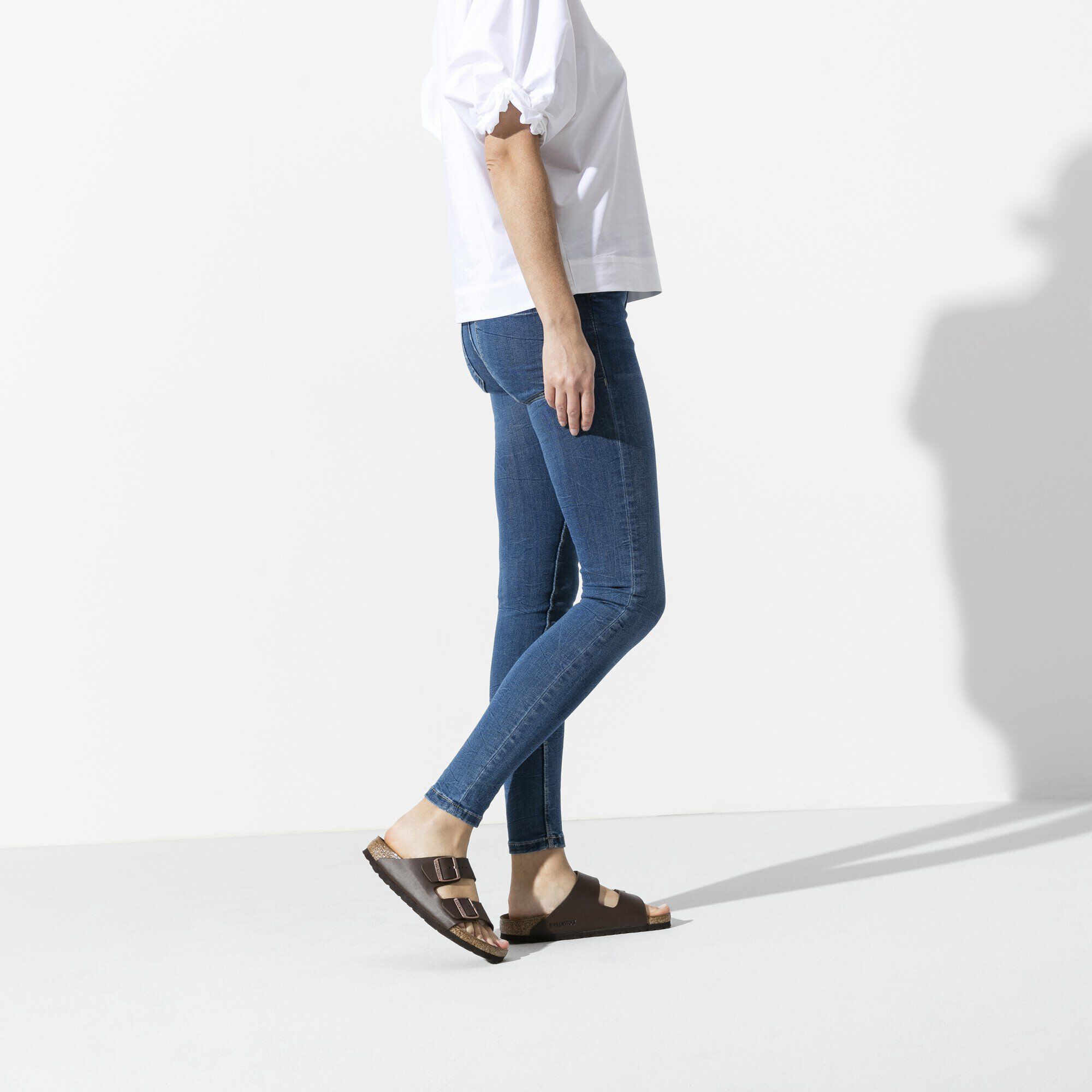 Arizona Birko Flor Dark Brown BIRKENSTOCK