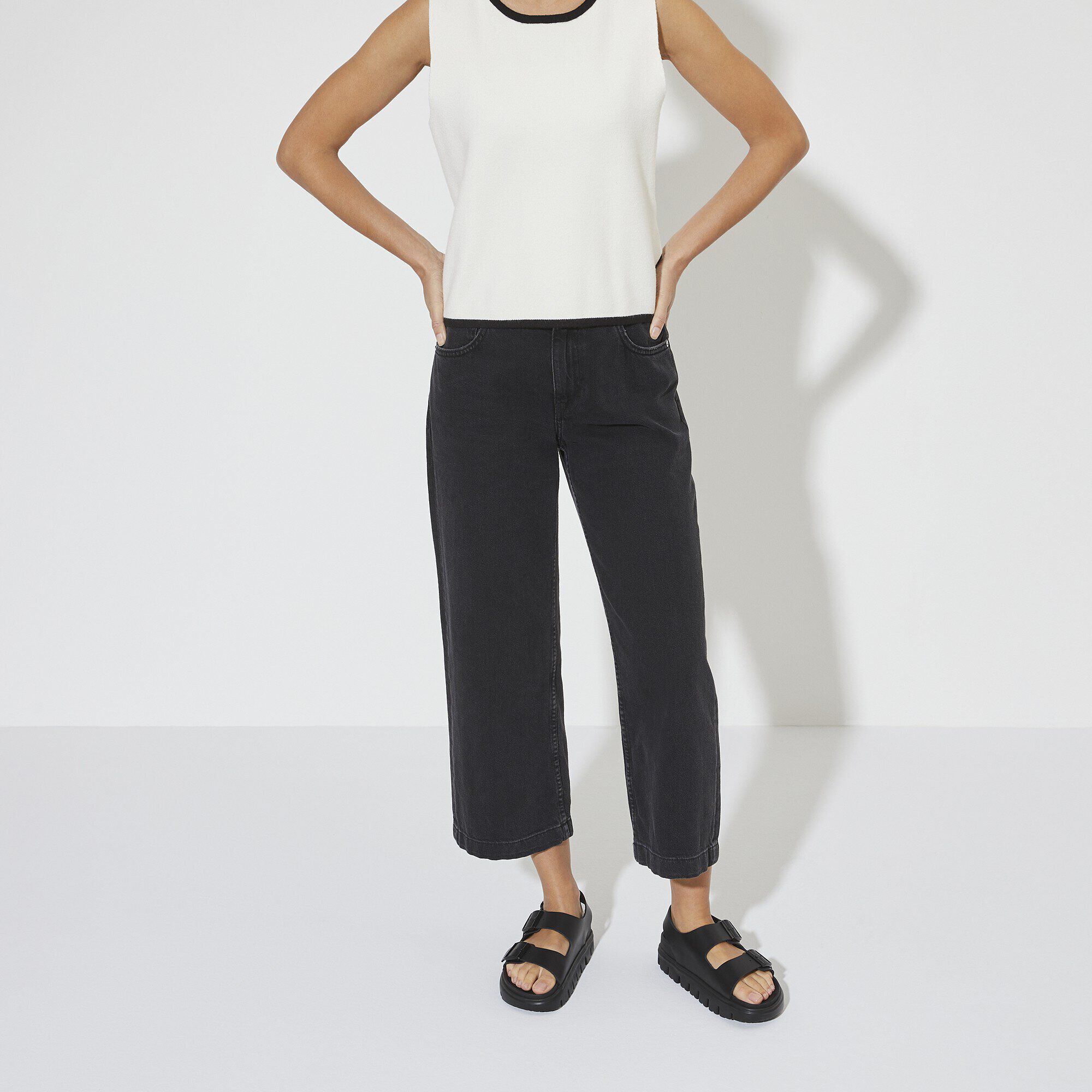 Milano Chunky Leather Black | BIRKENSTOCK
