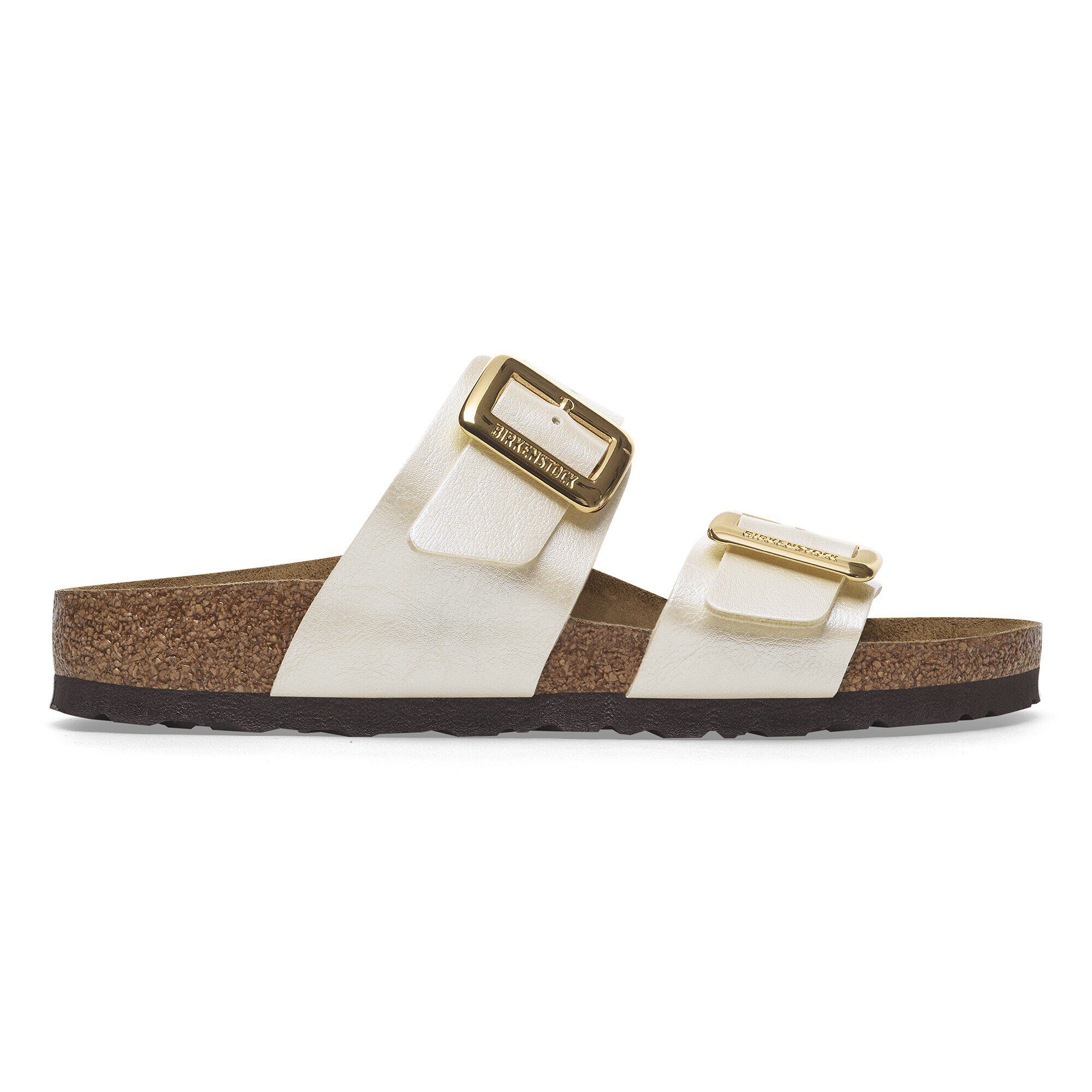 Sydney Luxe Buckle Birko-Flor Graceful Pearl White | BIRKENSTOCK