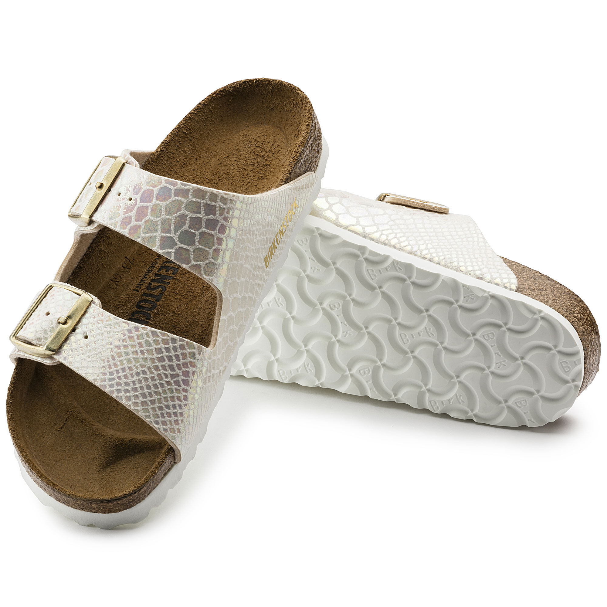Arizona Birko Flor Shiny Snake Cream
