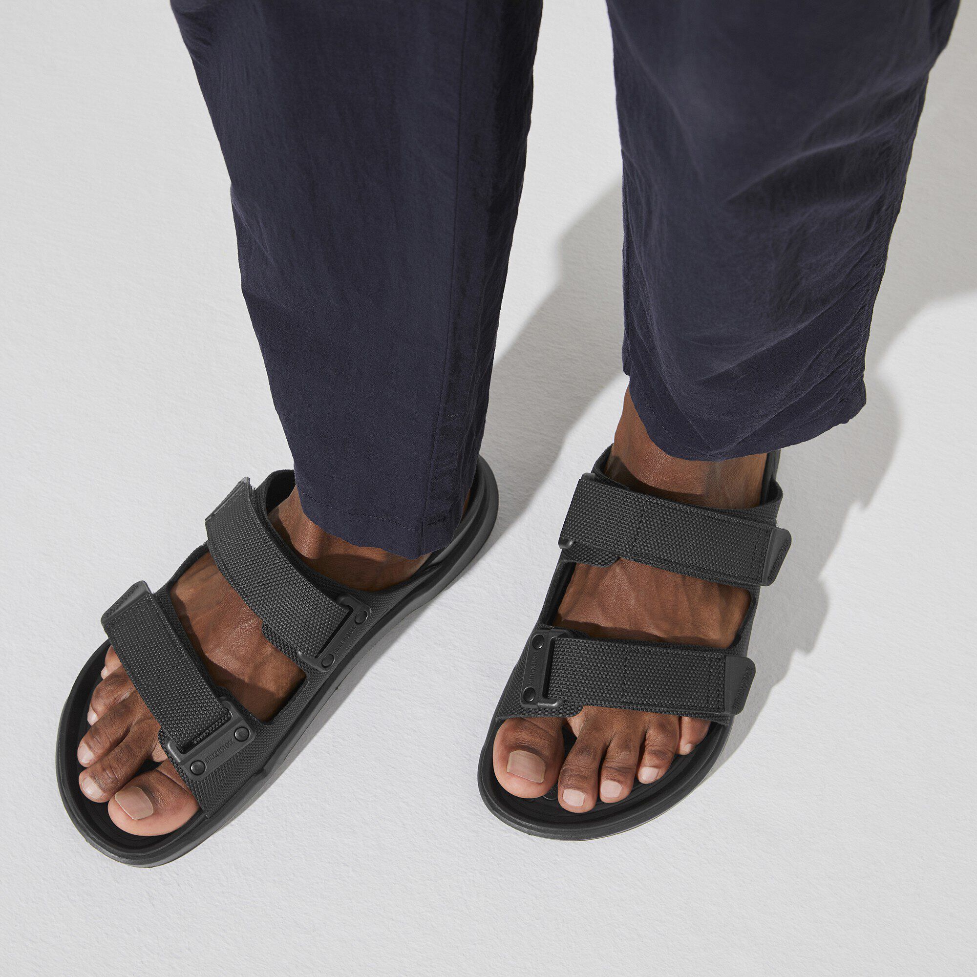 【気質アップ】 Atacama Men BIRKENSTOCK | Black Futura Birko-Flor 靴