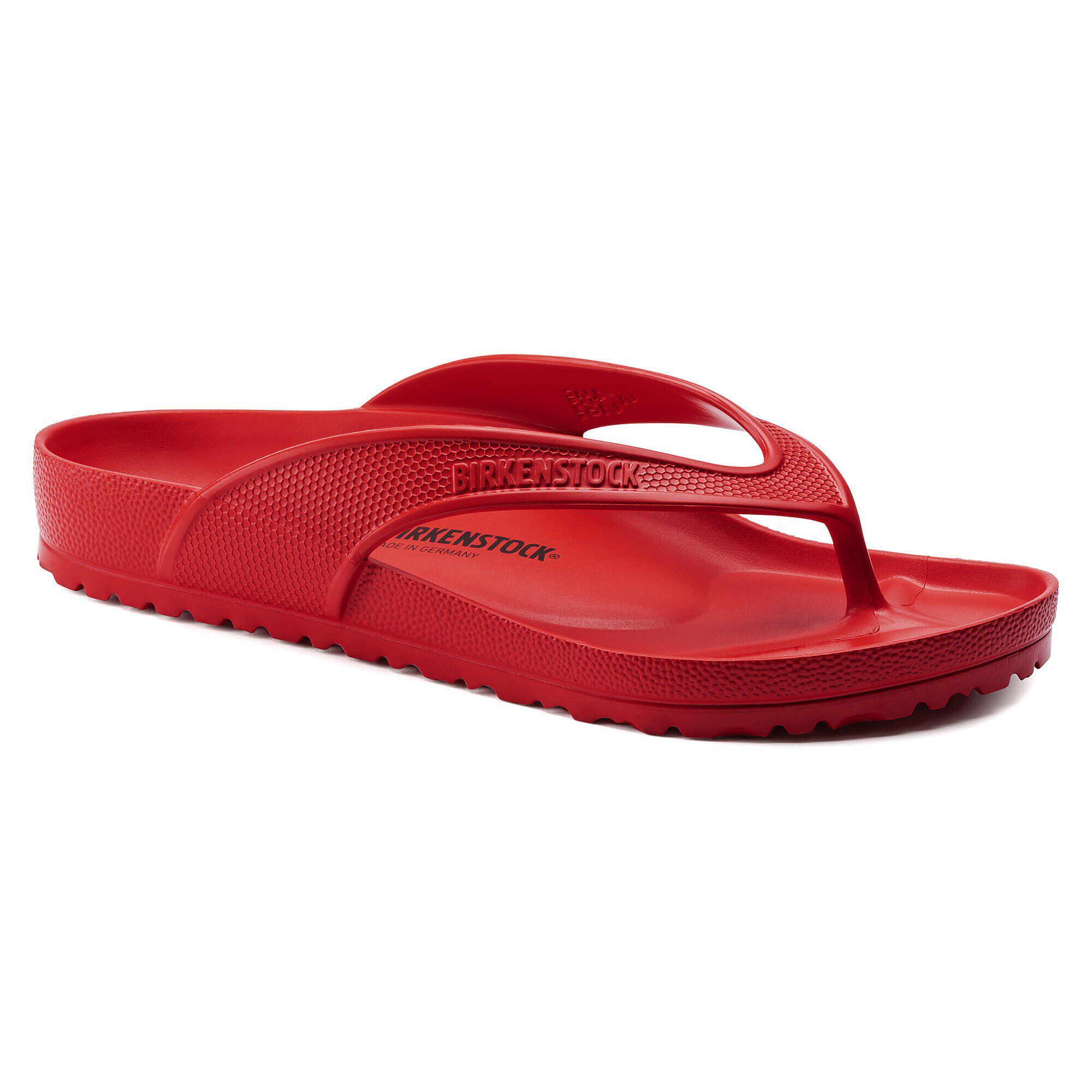 Red birkenstock mens sales