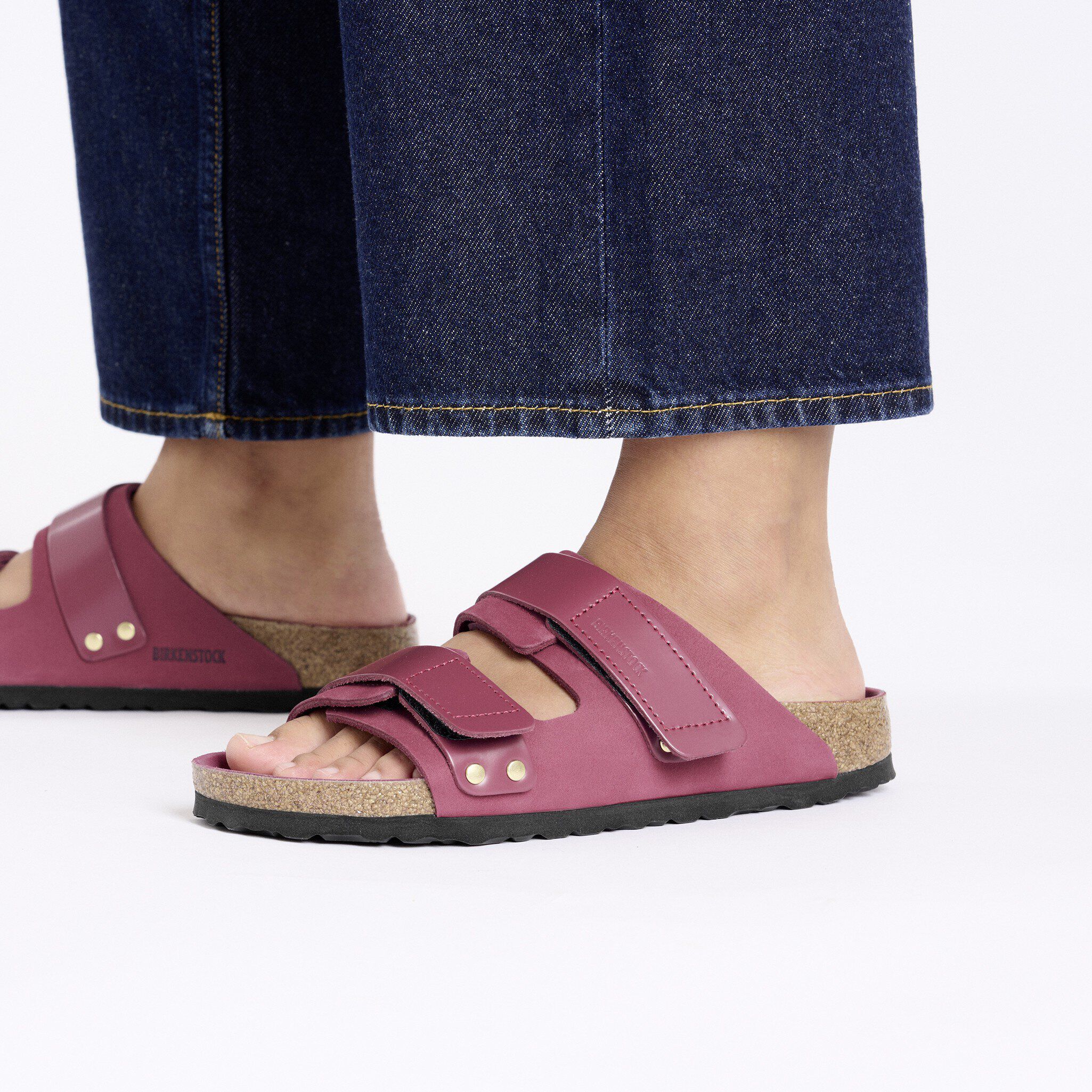 Birkenstock washed metallic port sales