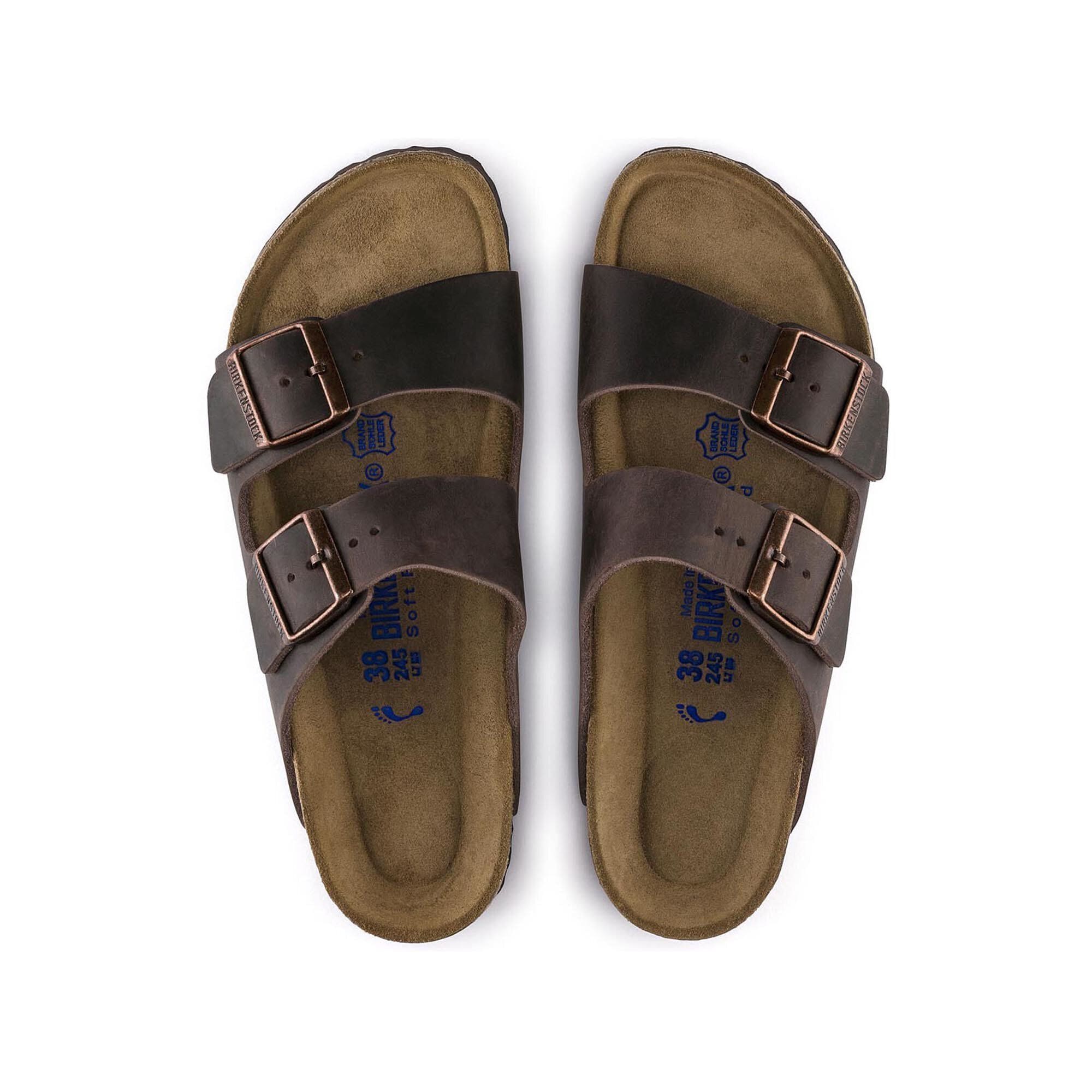Arizona Soft Footbed Oiled Leather Habana BIRKENSTOCK