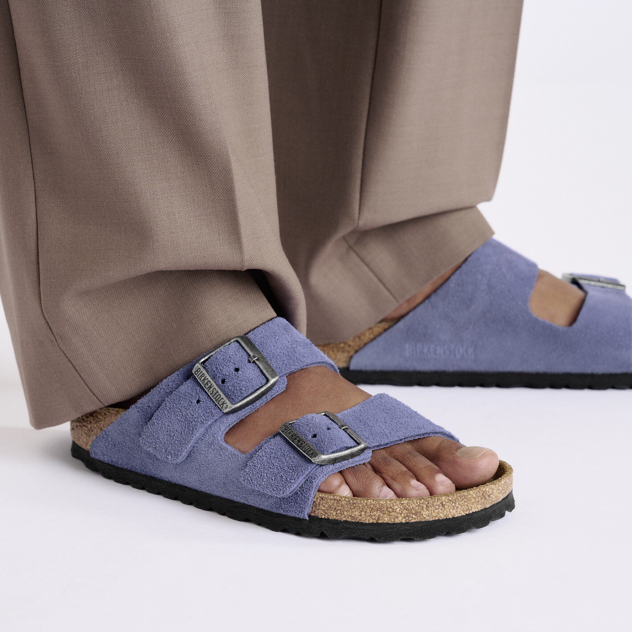 BIRKENSTOCK Arizona アリゾナ スエード パープルダスク Arizona Suede Leather Purple Dusk | BIRKENSTOCK