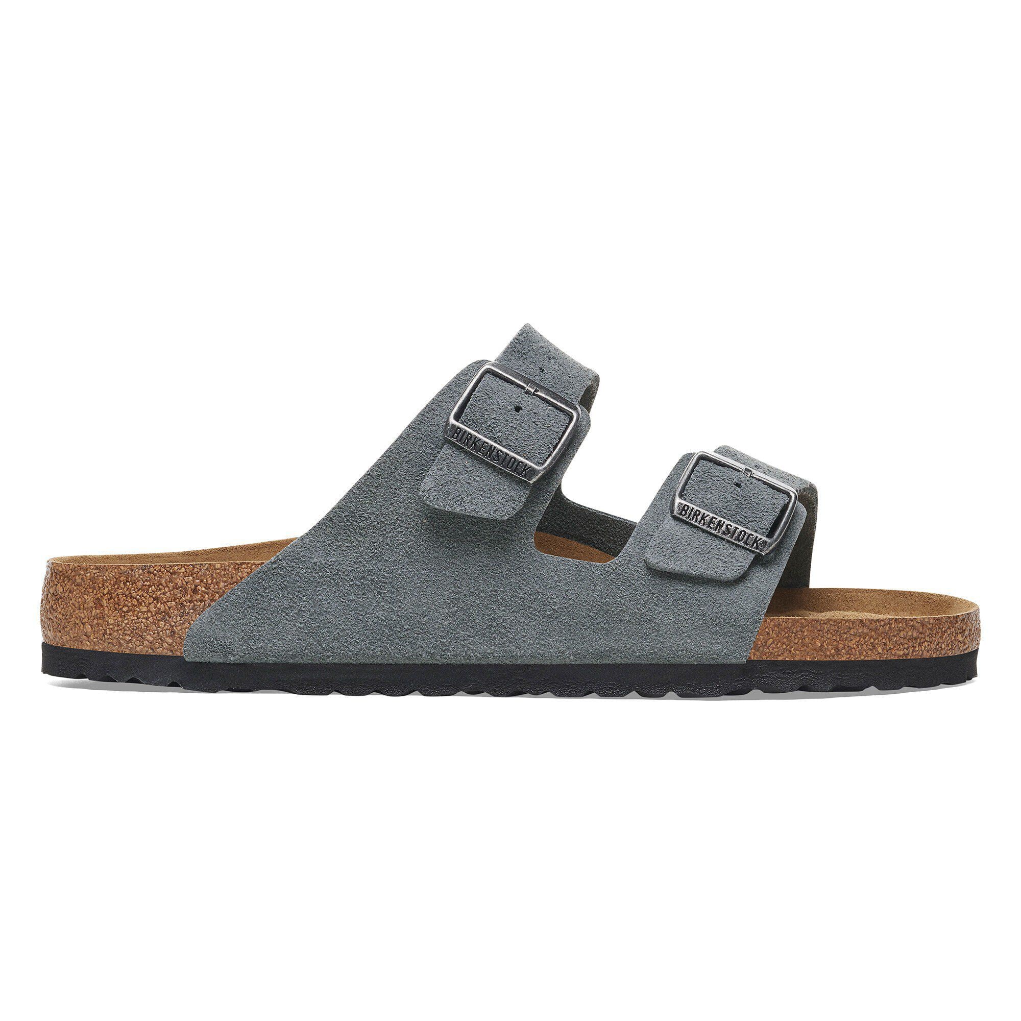 サンダル BIRKENSTOCK Men Sandals 1029193 GREY Grey Buy Birkensctock Men's Fashion Sandals, Size 10 - Grey/Stone
