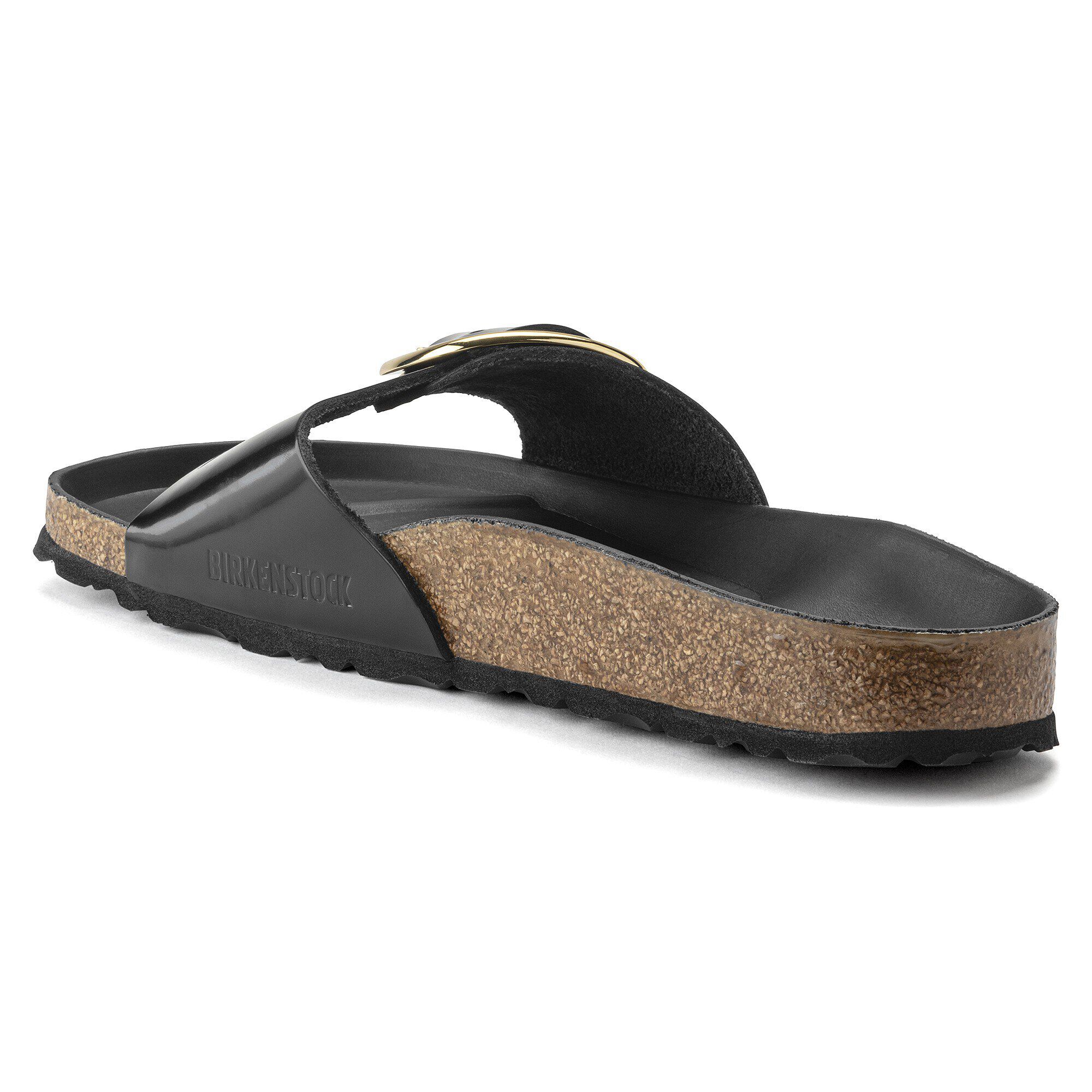 Birkenstock madrid big buckle best sale black patent