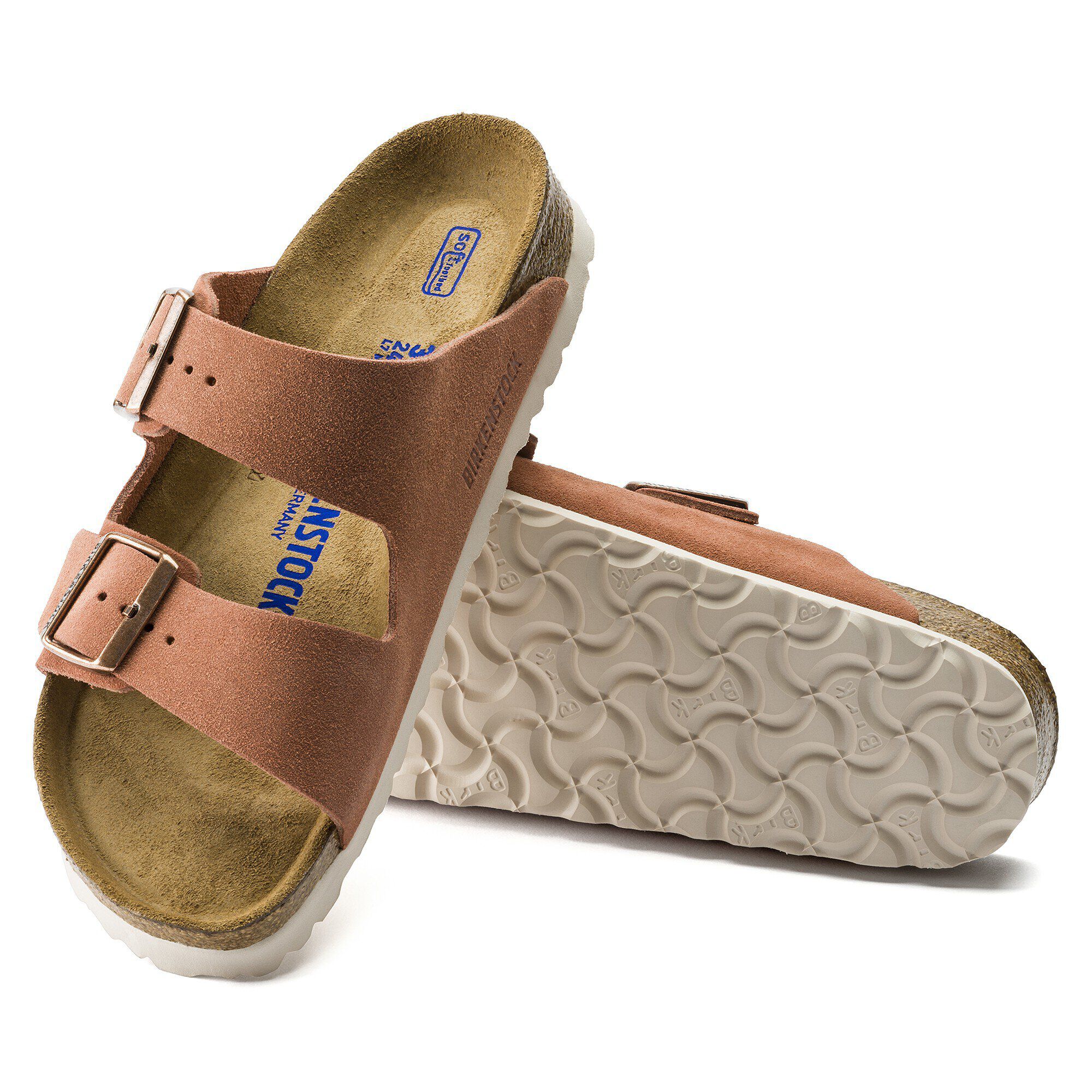 Birkenstock arizona hot sale earth red