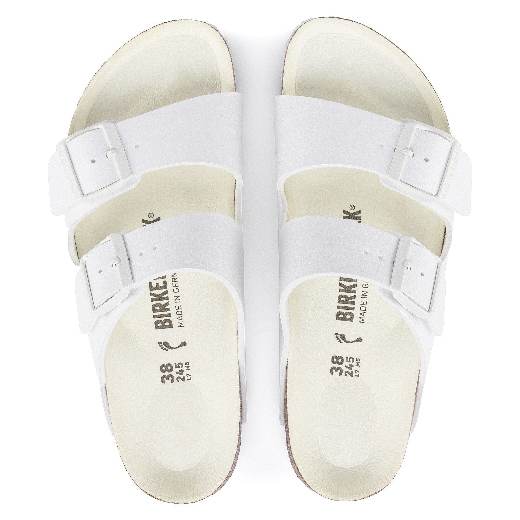 Birkenstock Arizona ナロー型 WHITE 26cm 40