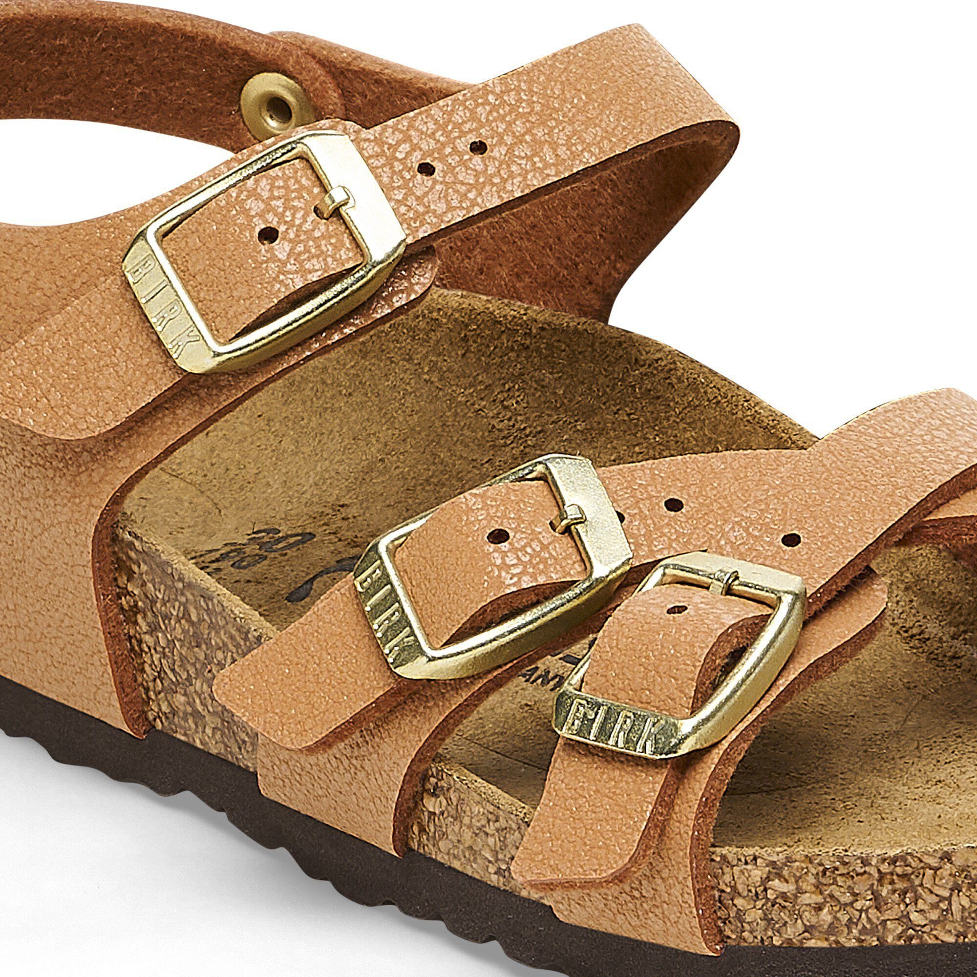 Kumba Kids Birkibuc Grained Pecan BIRKENSTOCK