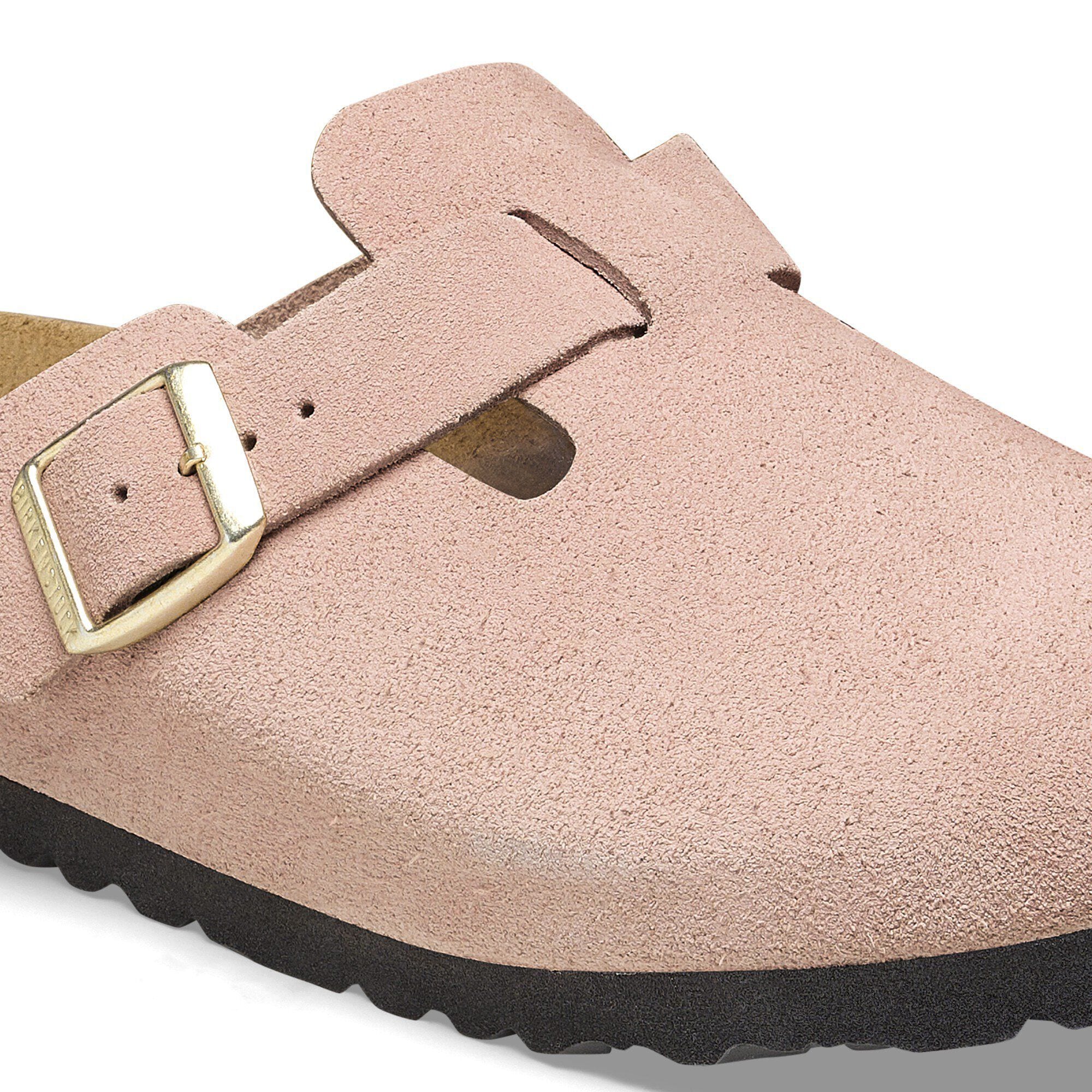 Boston Suede Leather Light Rose
