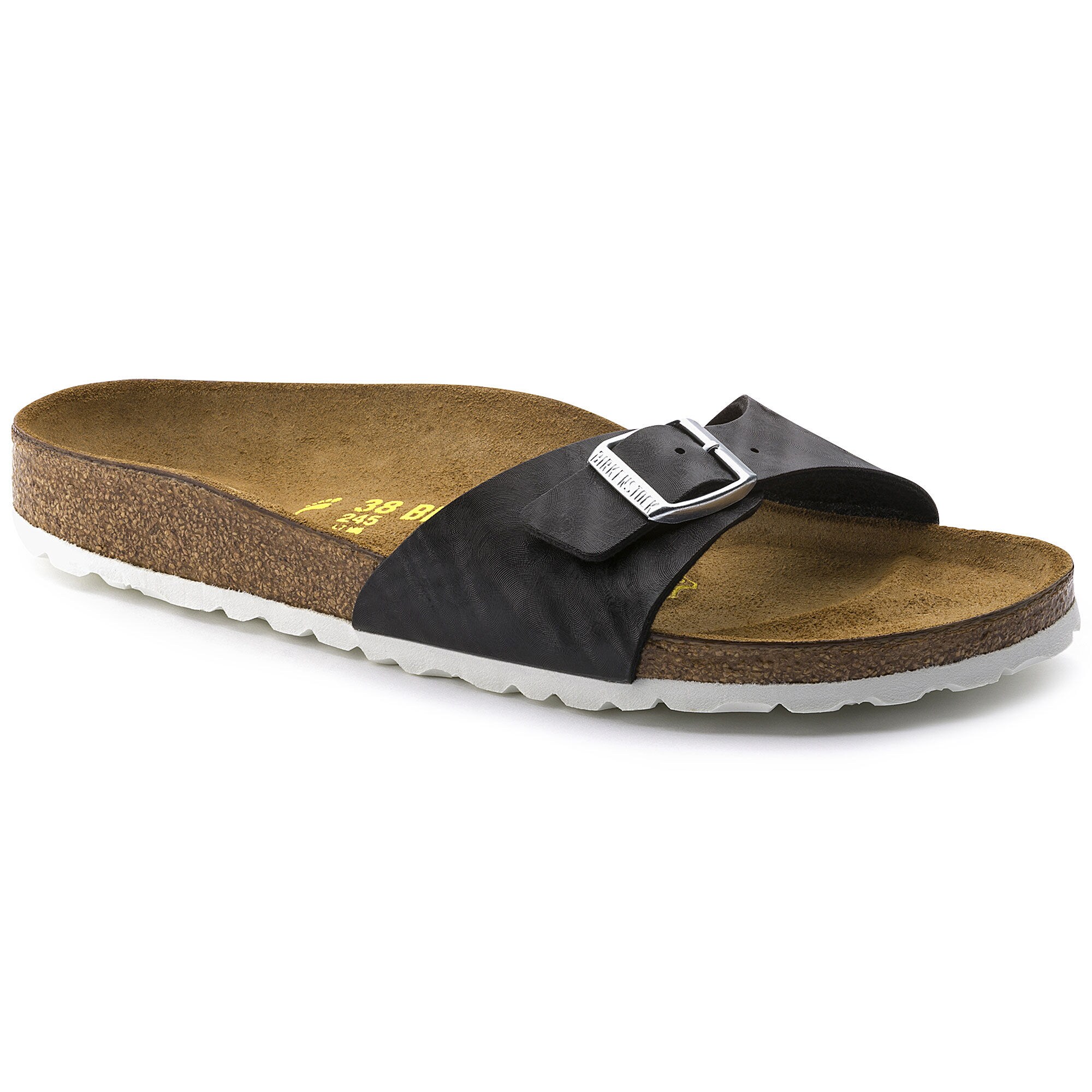 Black one strap birkenstock deals