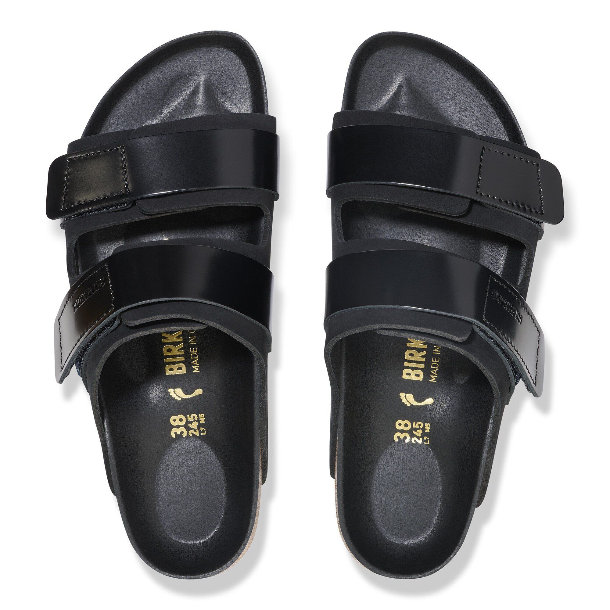 Uji / ウジ ヌバック/スエードレザー ブラック | BIRKENSTOCK