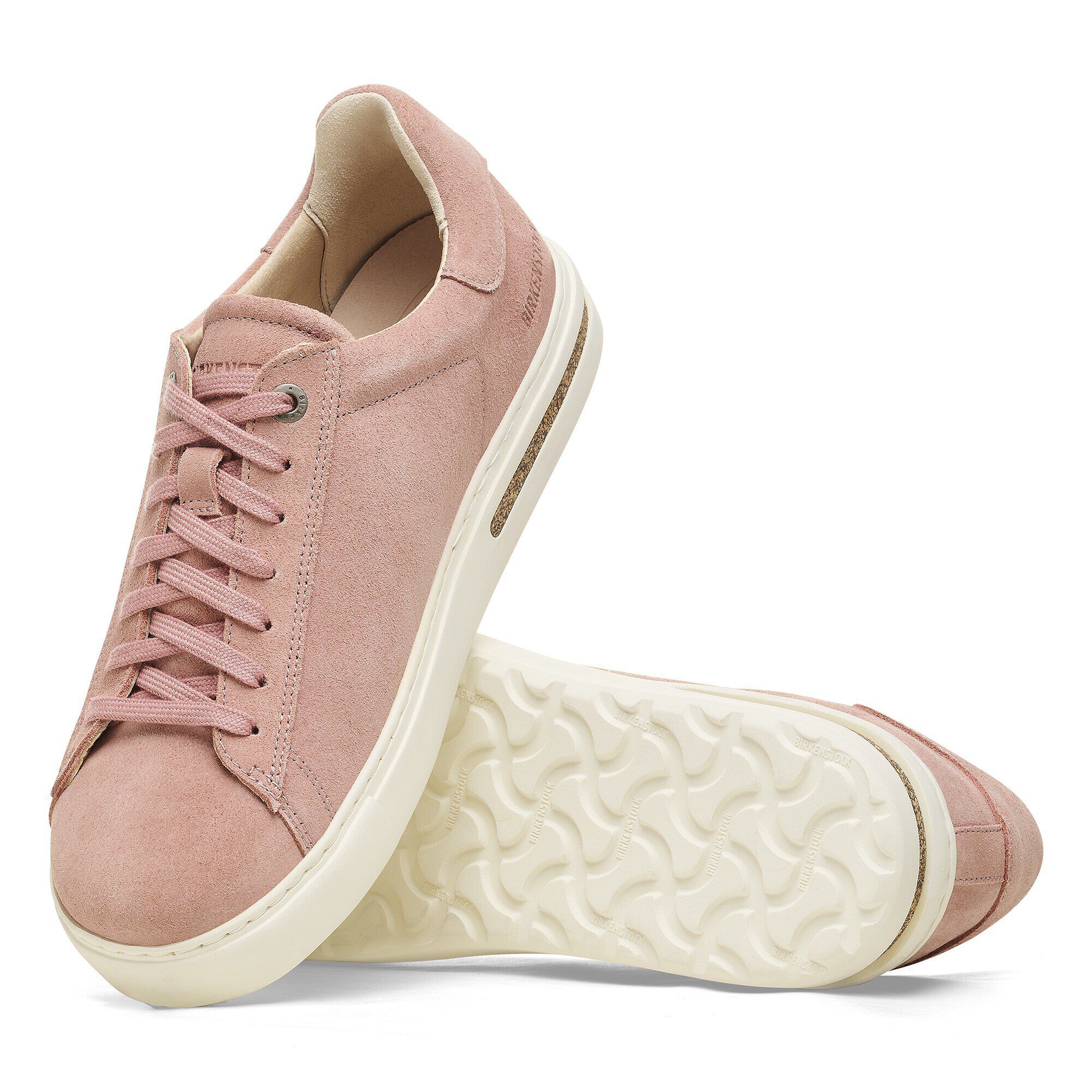 再入荷商品 Pink Leather Suede Low Bend Clay BIRKENSTOCK | 靴