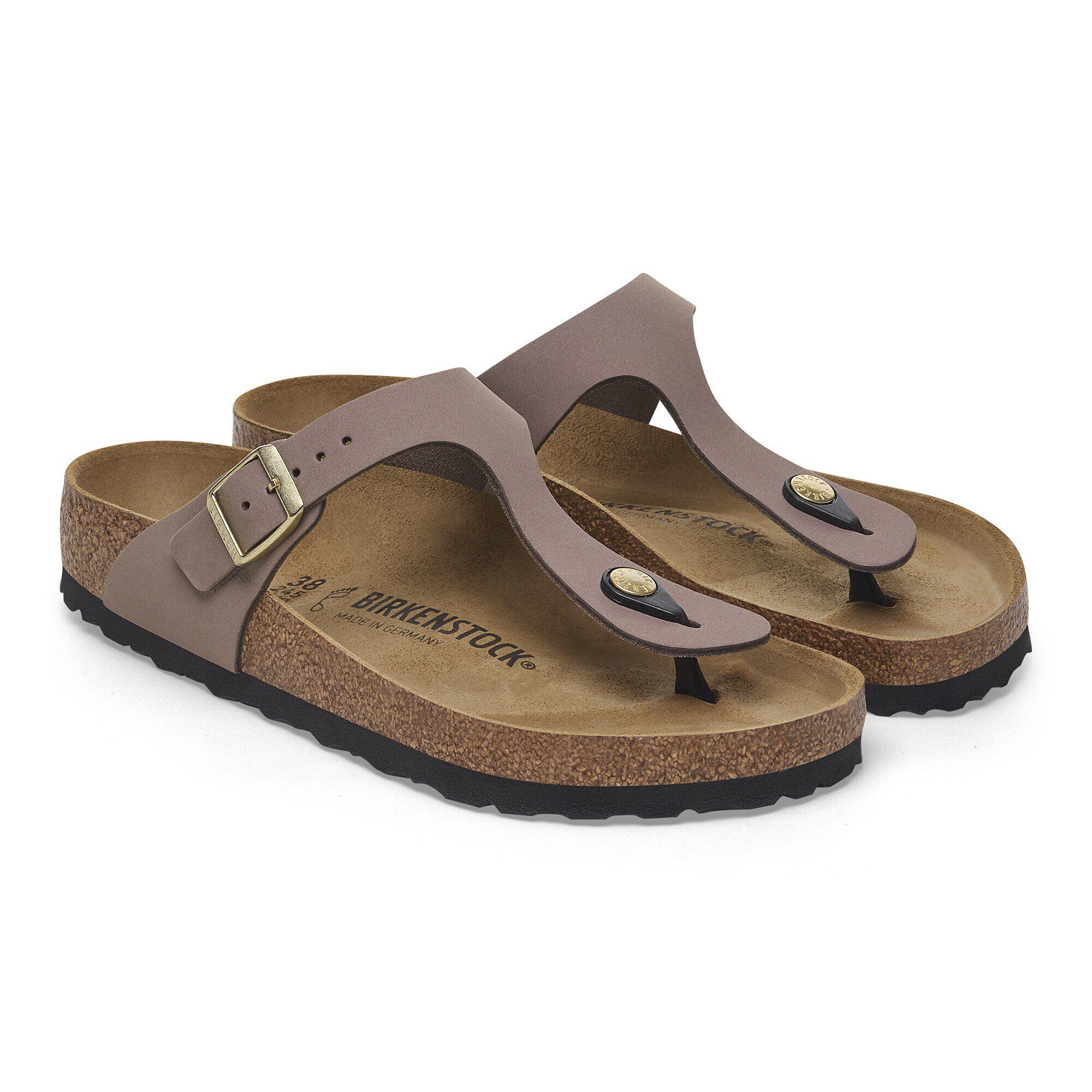 BIRKENSTOCK　ネープルス Gizeh Nubuck Leather Faded Purple | BIRKENSTOCK