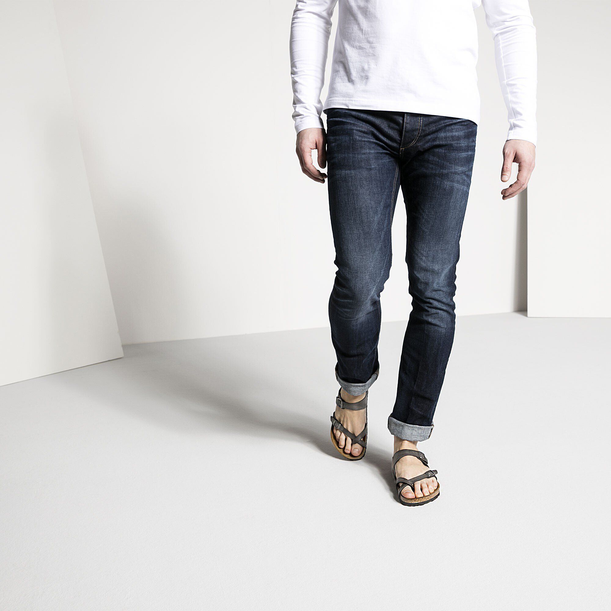 Mayari Birko Flor Pull Up Anthracite BIRKENSTOCK