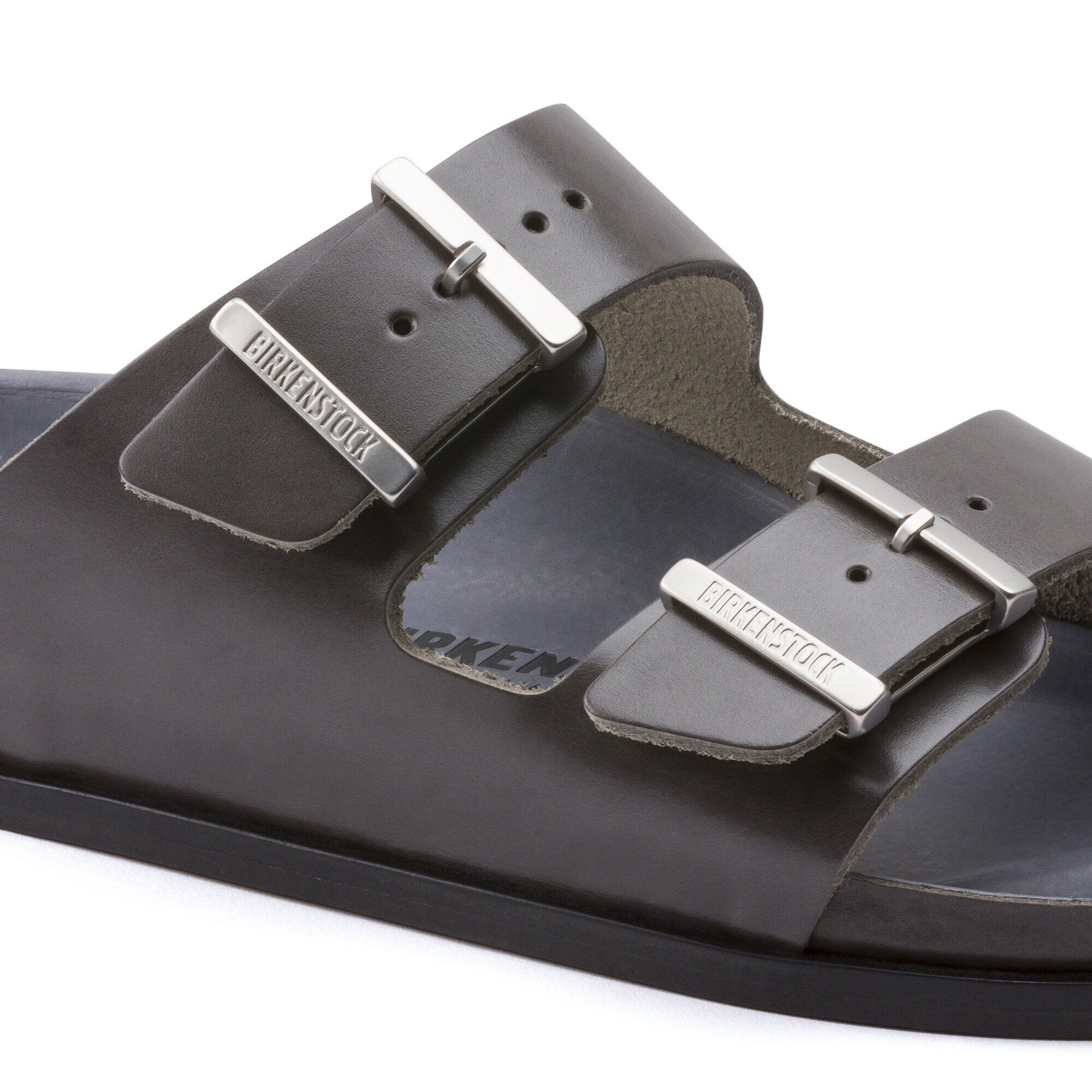 Birkenstock Edition Arizona Leather Premium Anthracite | BIRKENSTOCK