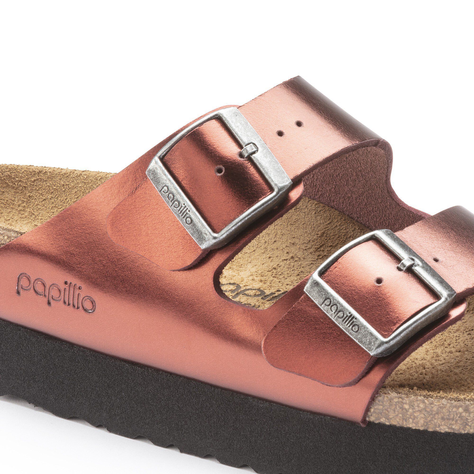 Arizona natural leather metallic copper outlet