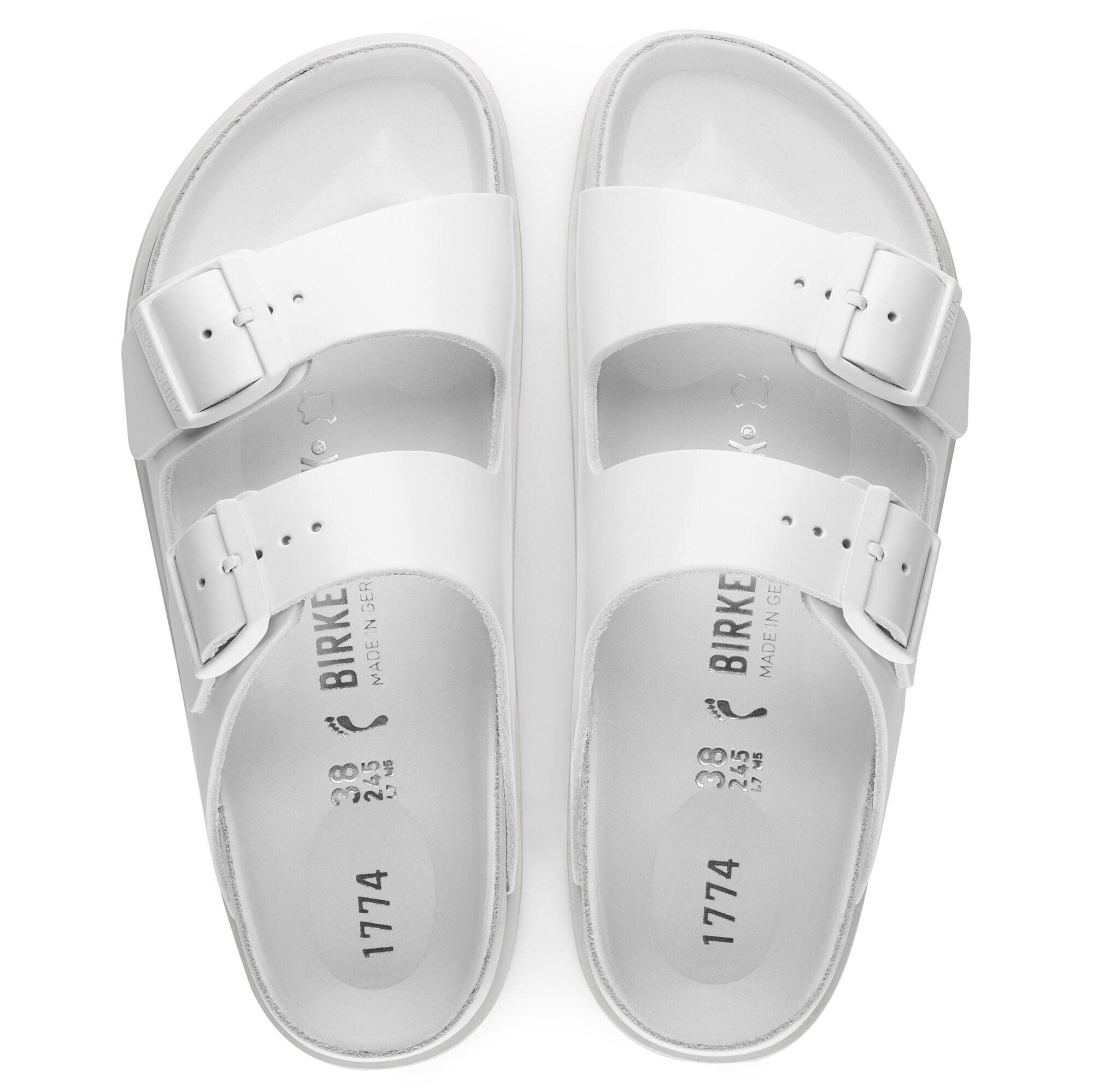 【人気投票 】ハイブランド人気ランキング！ 1774 Arizona Leather White | BIRKENSTOCK 靴