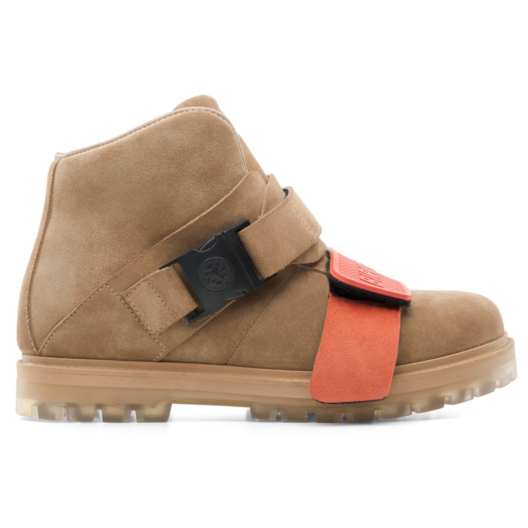 Rick Owens Hancock Rotterhiker Leather Coral | BIRKENSTOCK