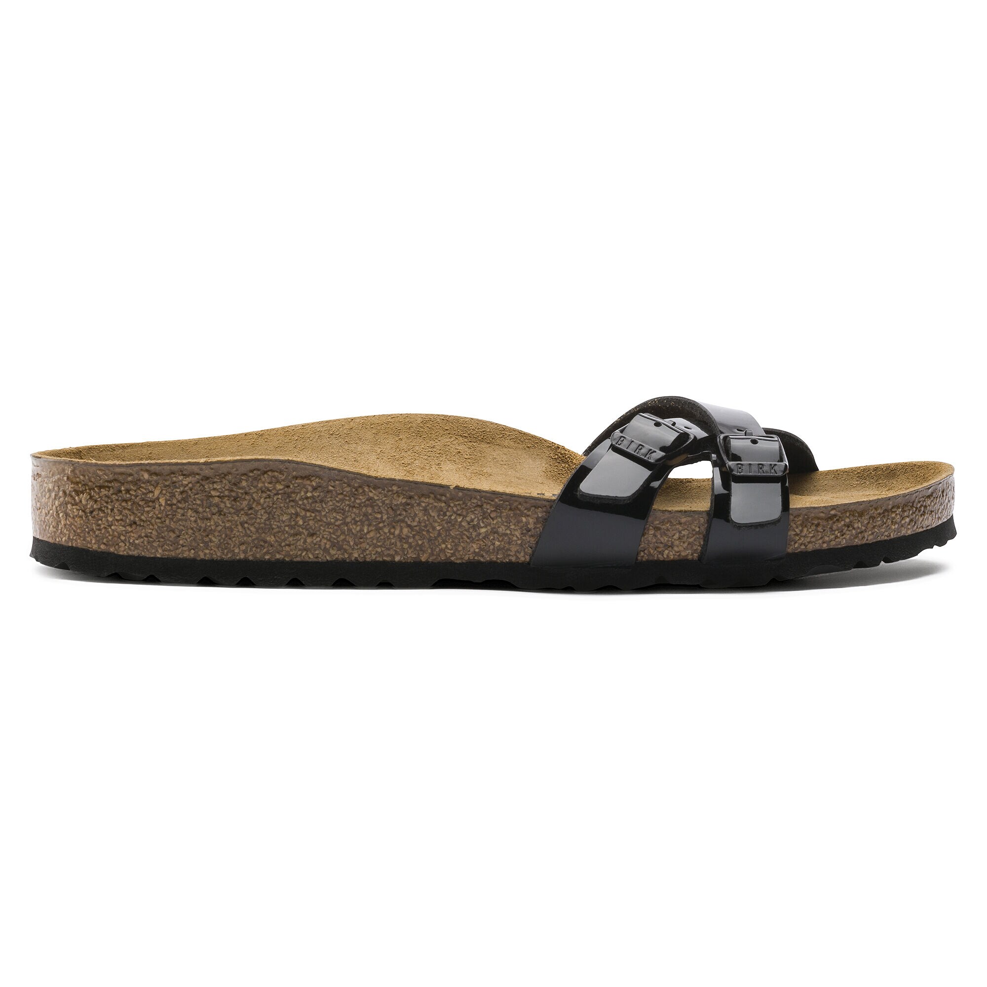 Almere Birko Flor Black Patent BIRKENSTOCK