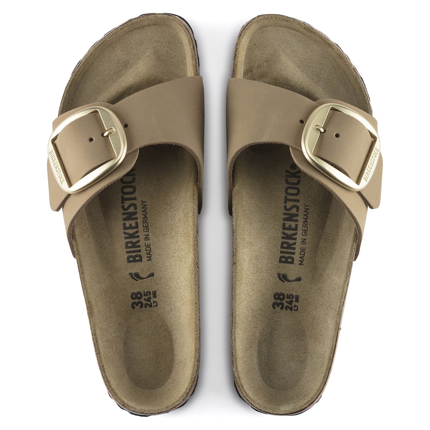 birkenstock boston mud green