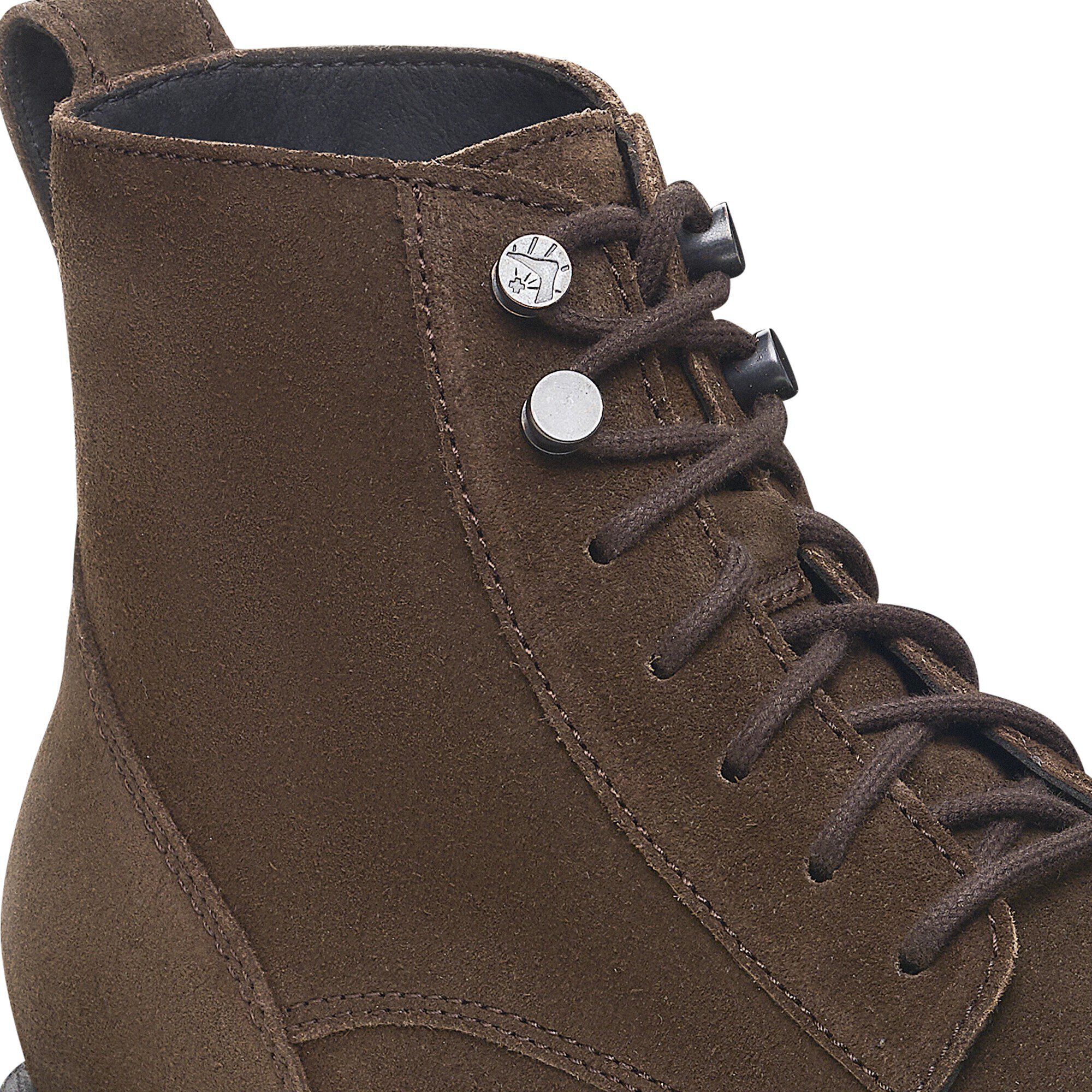 Highwood Slip On Men Suede Leather Mocha | BIRKENSTOCK