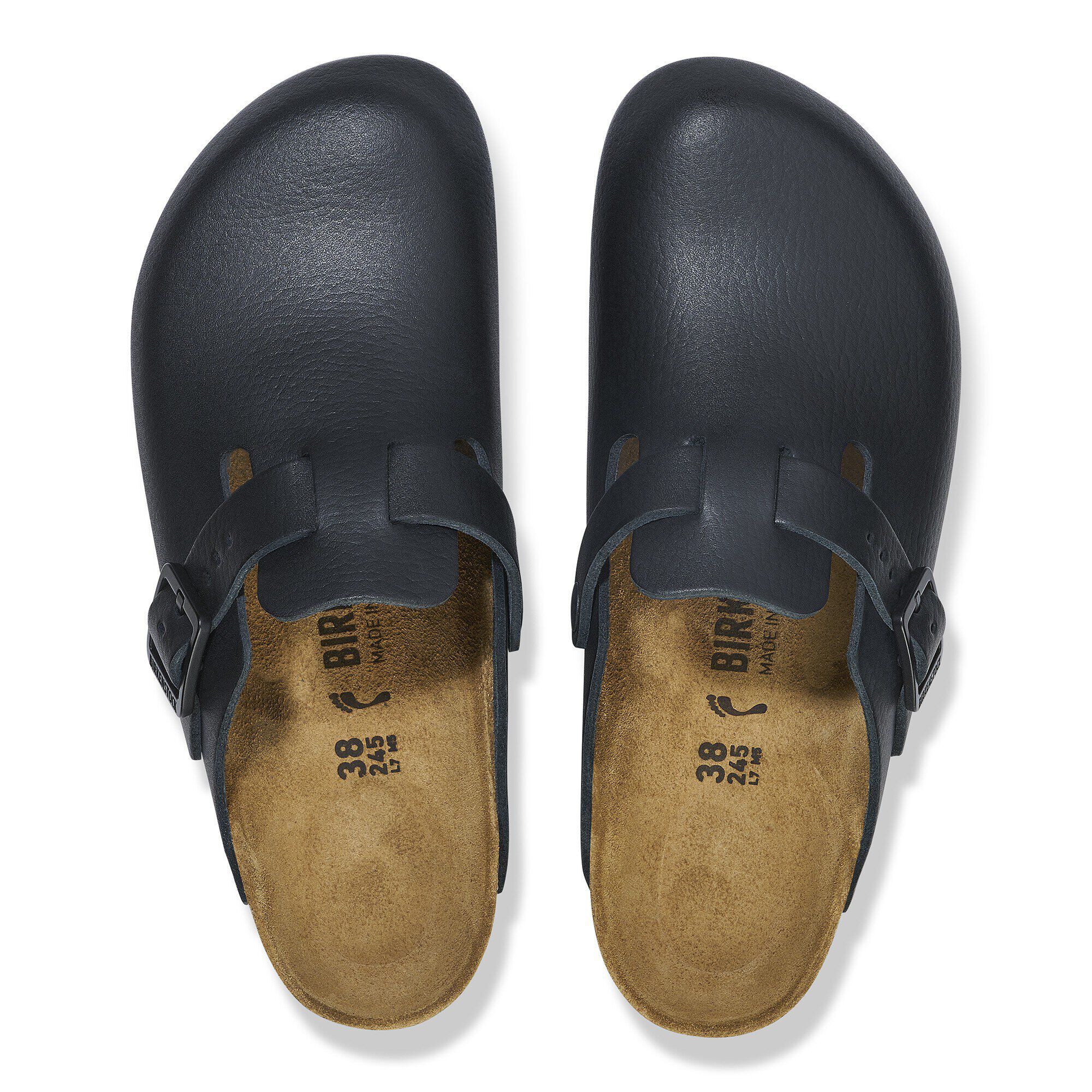 Boston Pro Leather Black BIRKENSTOCK