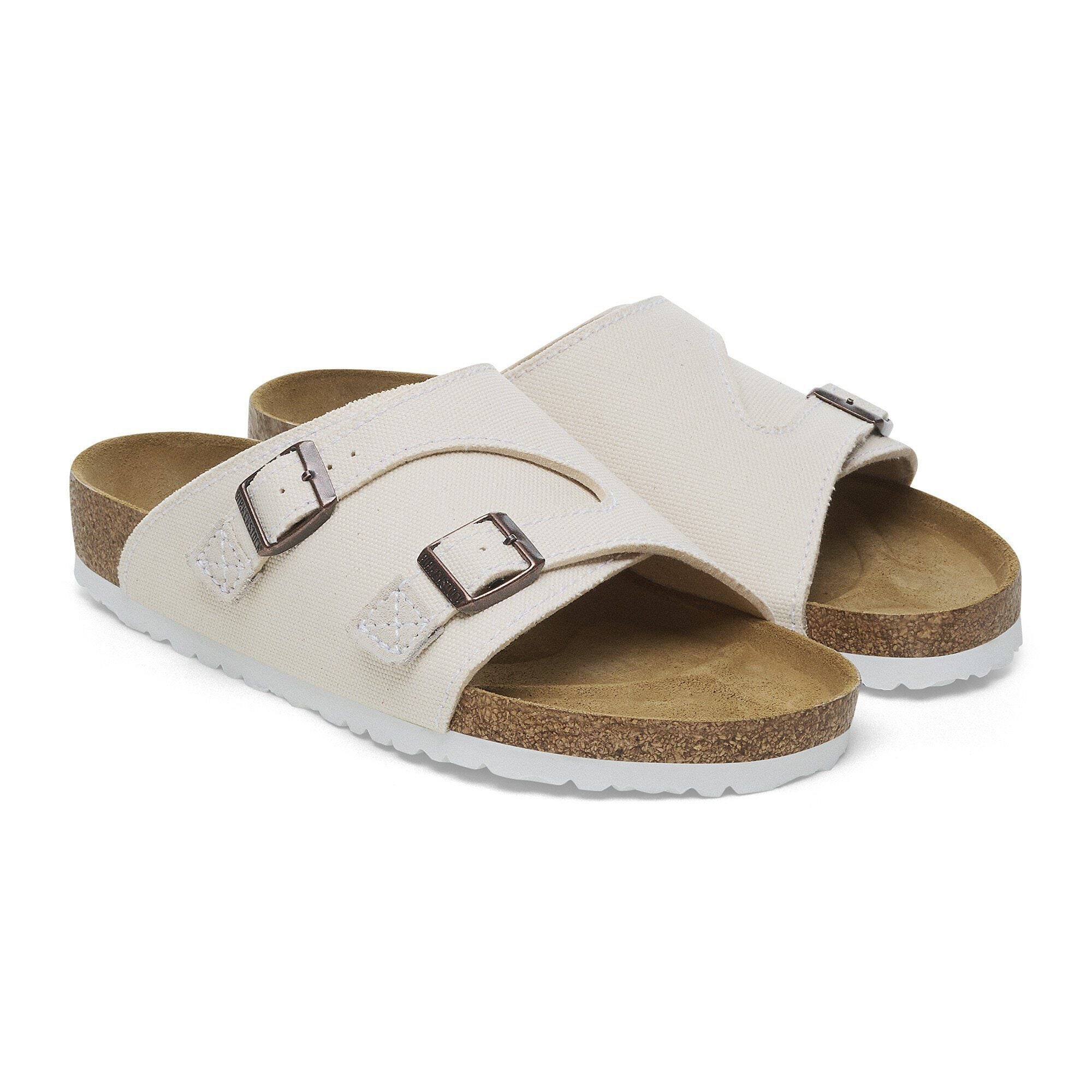 靴 BIRKENSTOCK ZURICH BS WHITE 42 Zürich Tech Suede Leather Antique White | BIRKENSTOCK