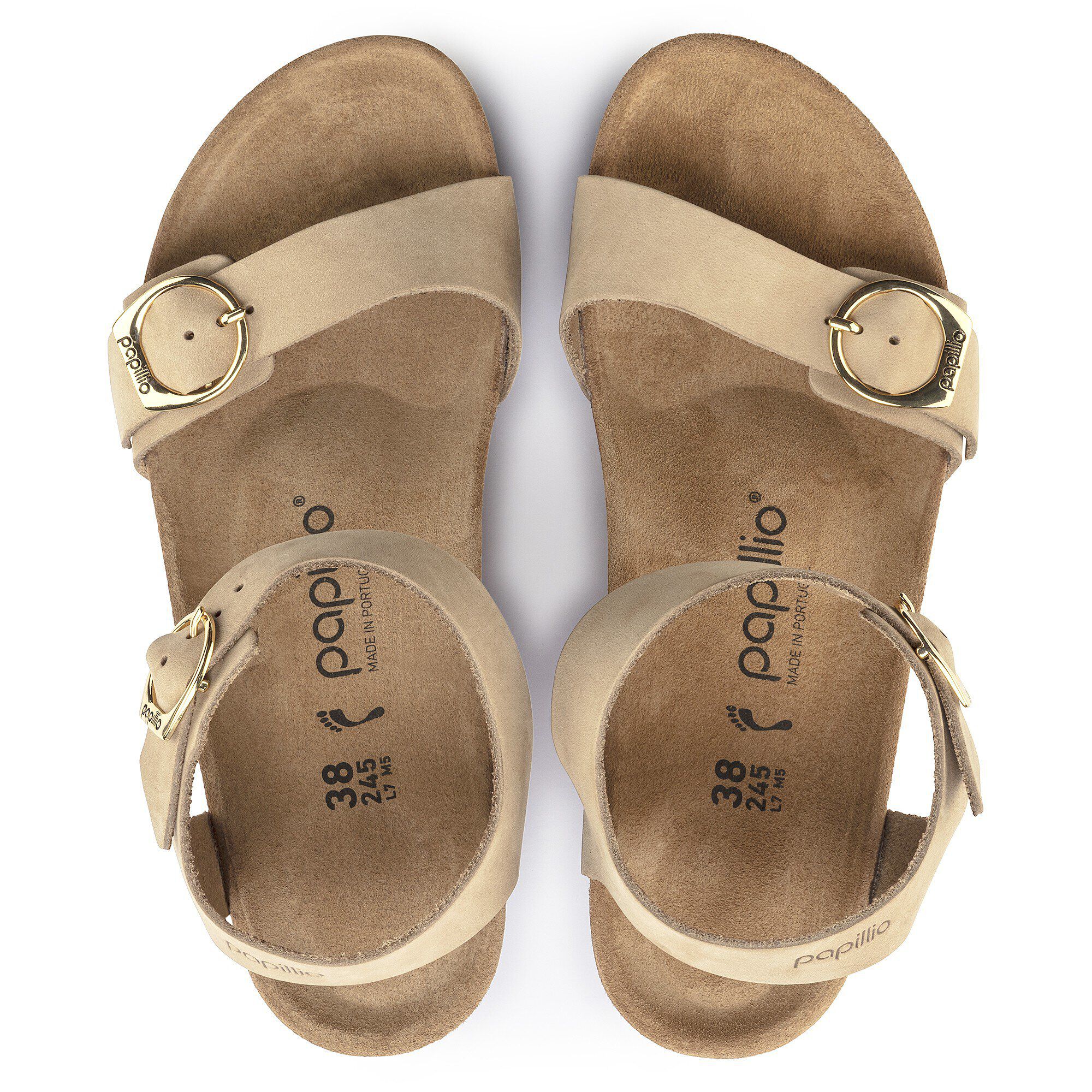 靴 L'Appartement BIRKENSTOCKArizonaSandal Soley Nubuck Leather Sandcastle | BIRKENSTOCK
