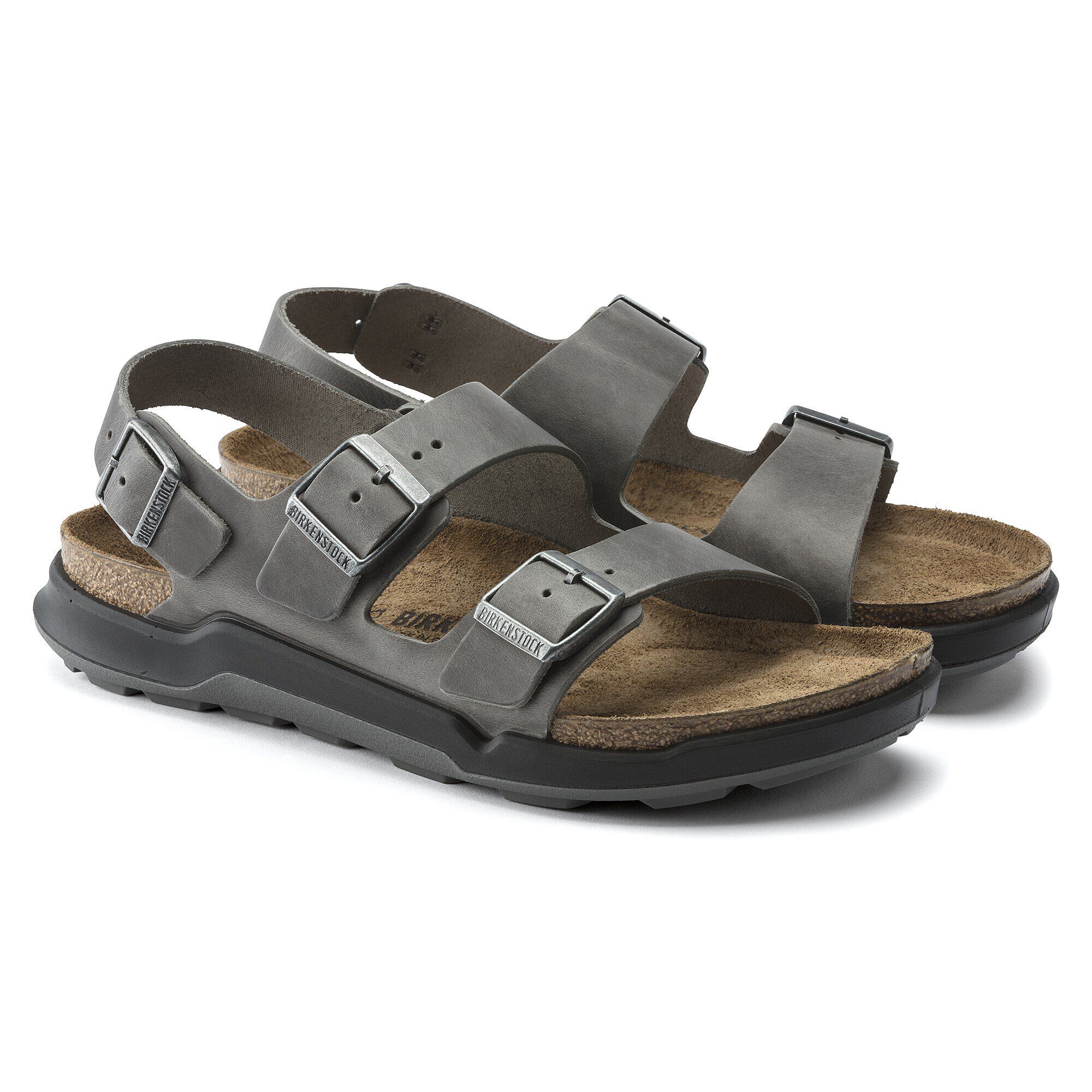 【冬バーゲン★特別送料無料！】 Milano Men Oiled Leather Iron | BIRKENSTOCK 靴