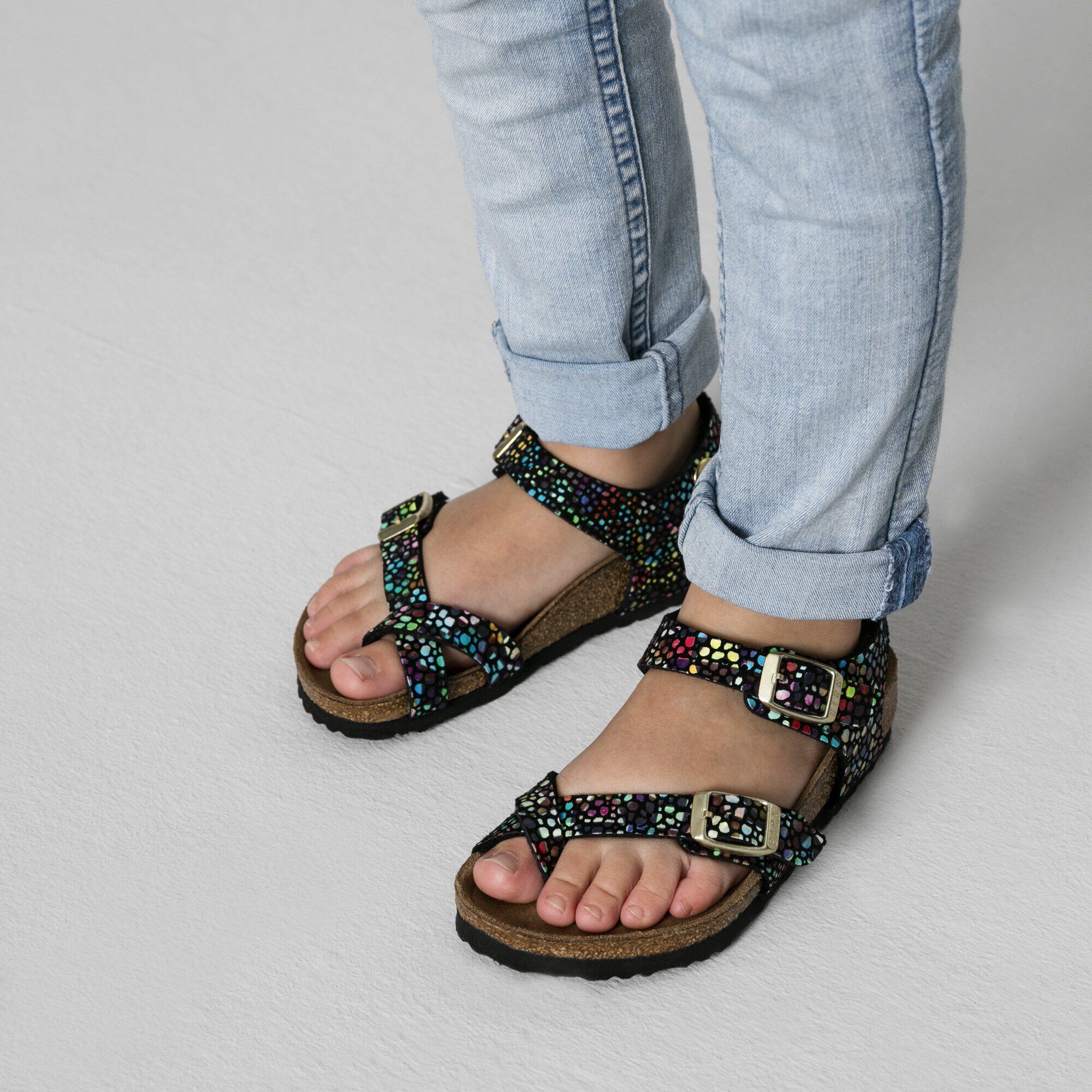 Birkenstock gizeh oriental mosaic black outlet