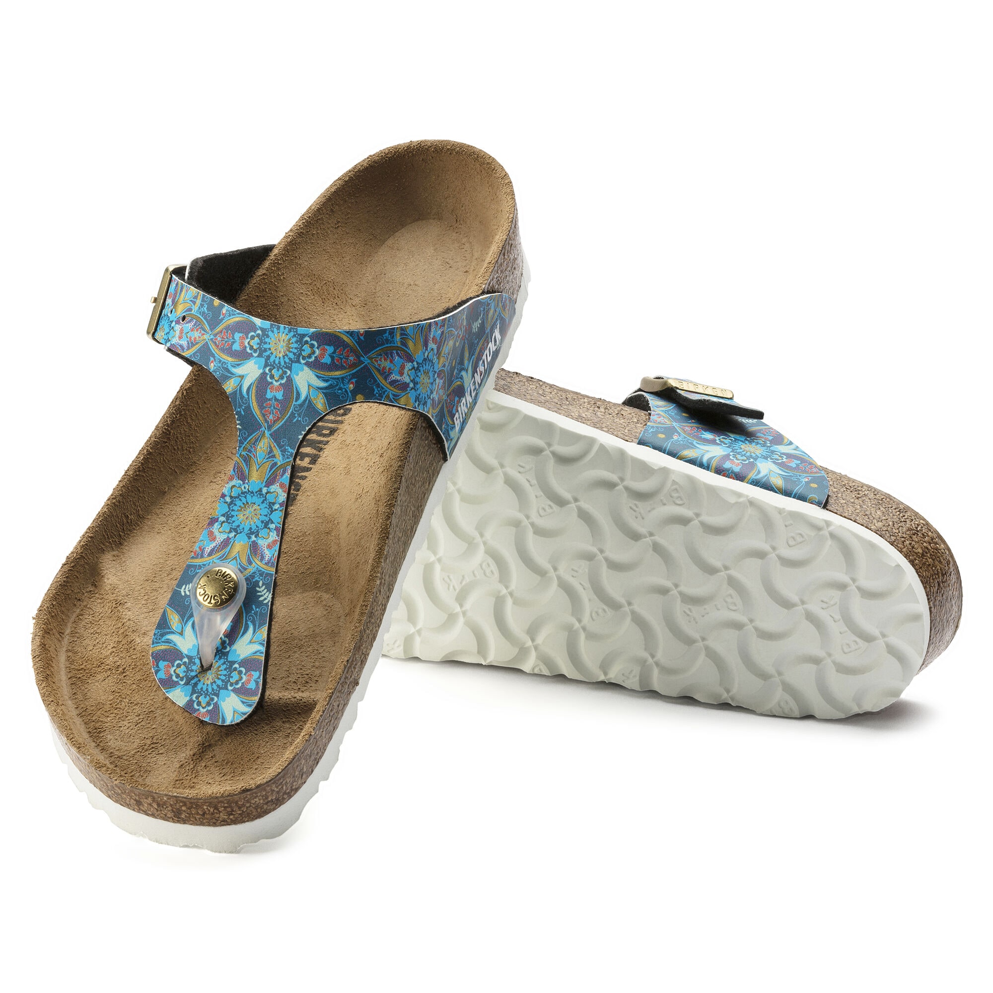Birkenstock boho flowers top
