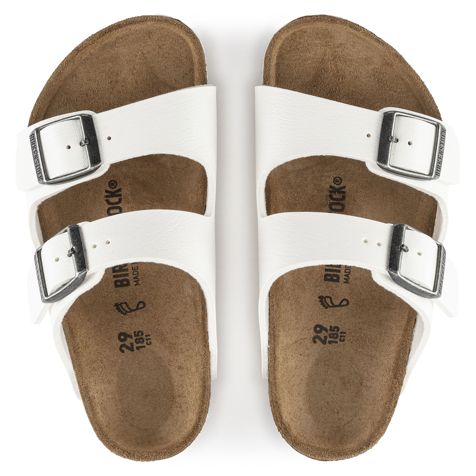 Arizona Kids Birko Flor White BIRKENSTOCK