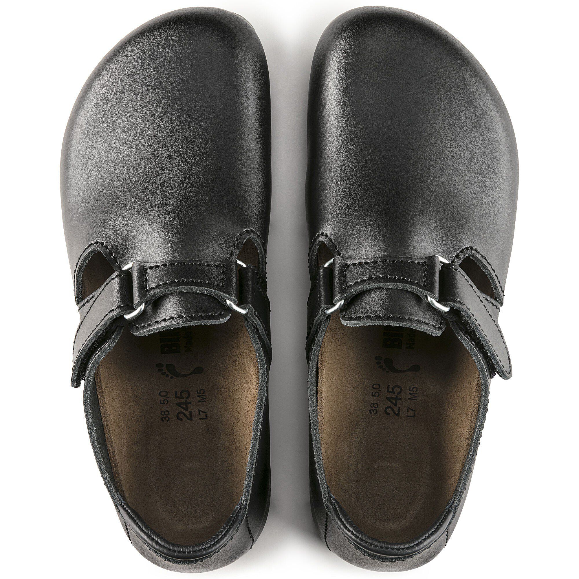 Linz Super Grip Leather Black BIRKENSTOCK