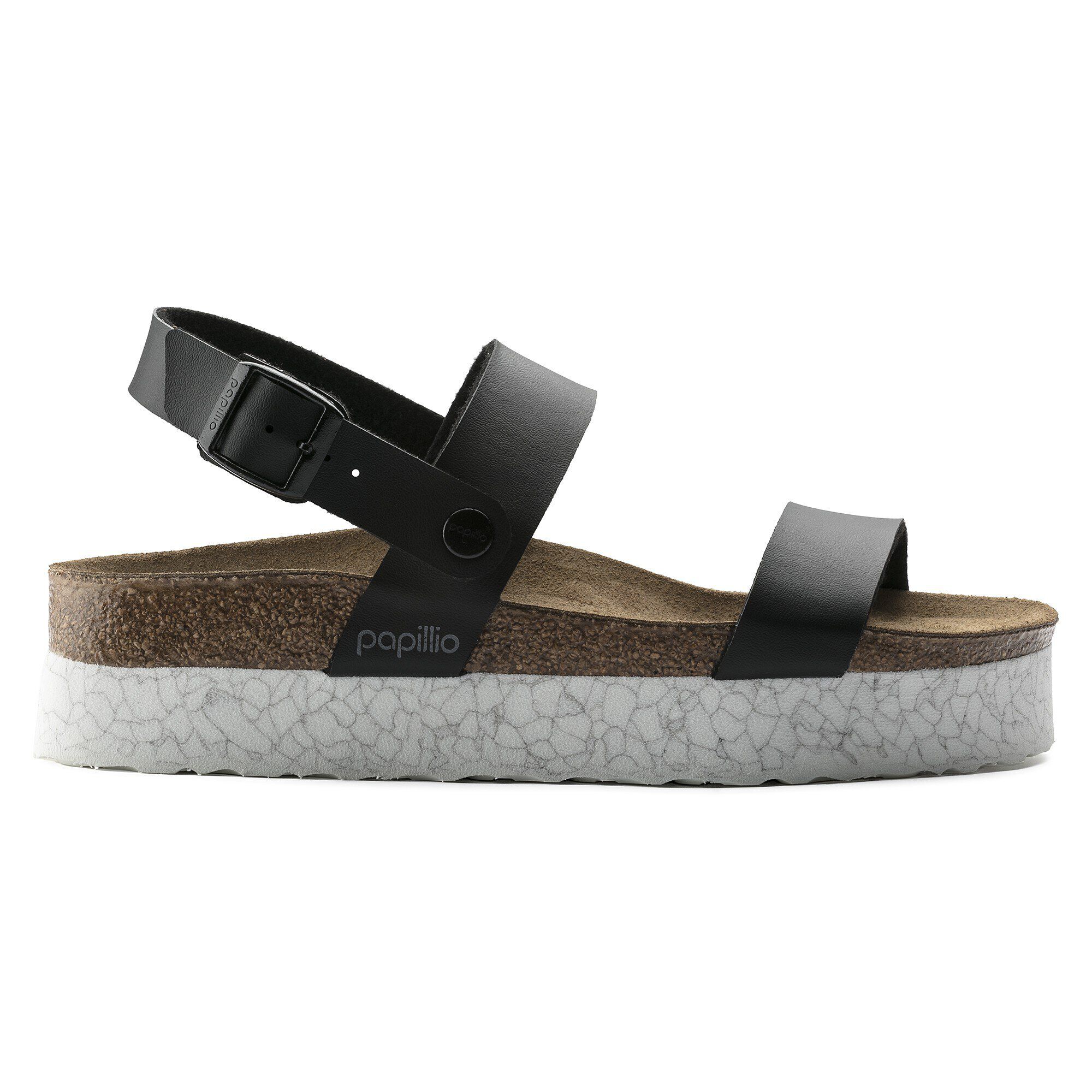 Cameron Birko Flor Monochrome Marble Black BIRKENSTOCK